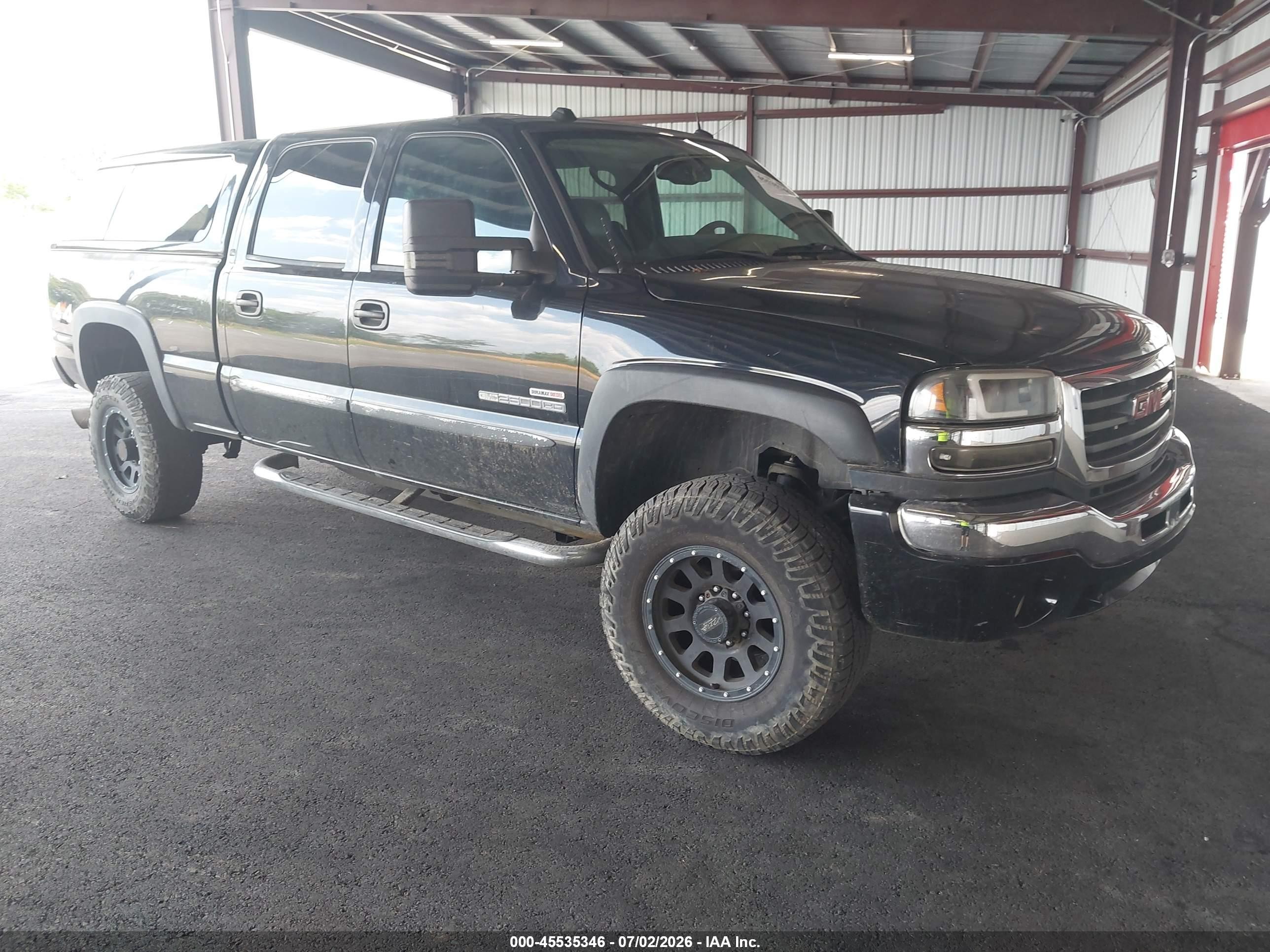 2004 Gmc Sierra 2500hd Slt Black vin: 1GTHK23284F242785