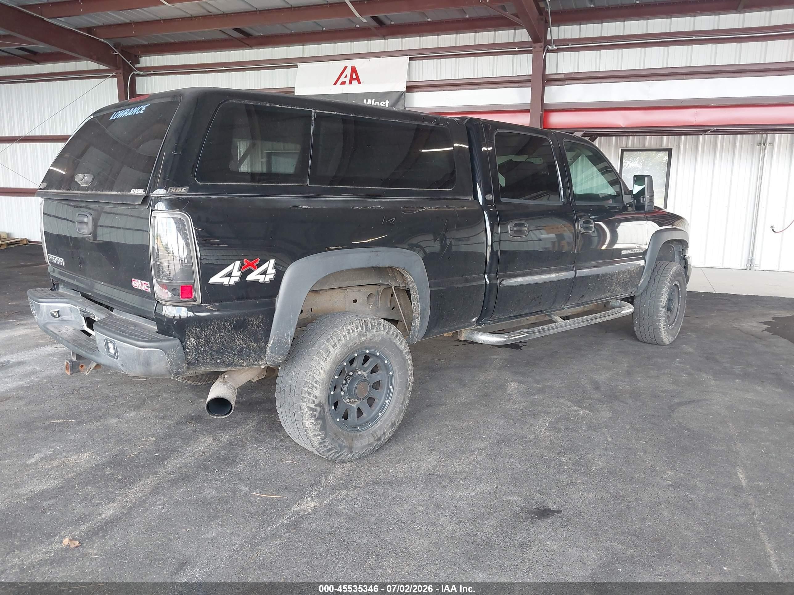 2004 Gmc Sierra 2500hd Slt Black vin: 1GTHK23284F242785