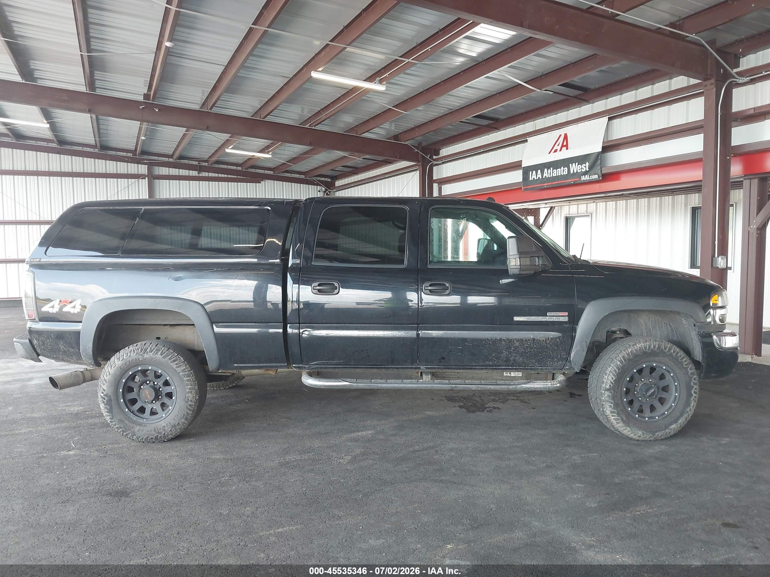 2004 Gmc Sierra 2500hd Slt Black vin: 1GTHK23284F242785