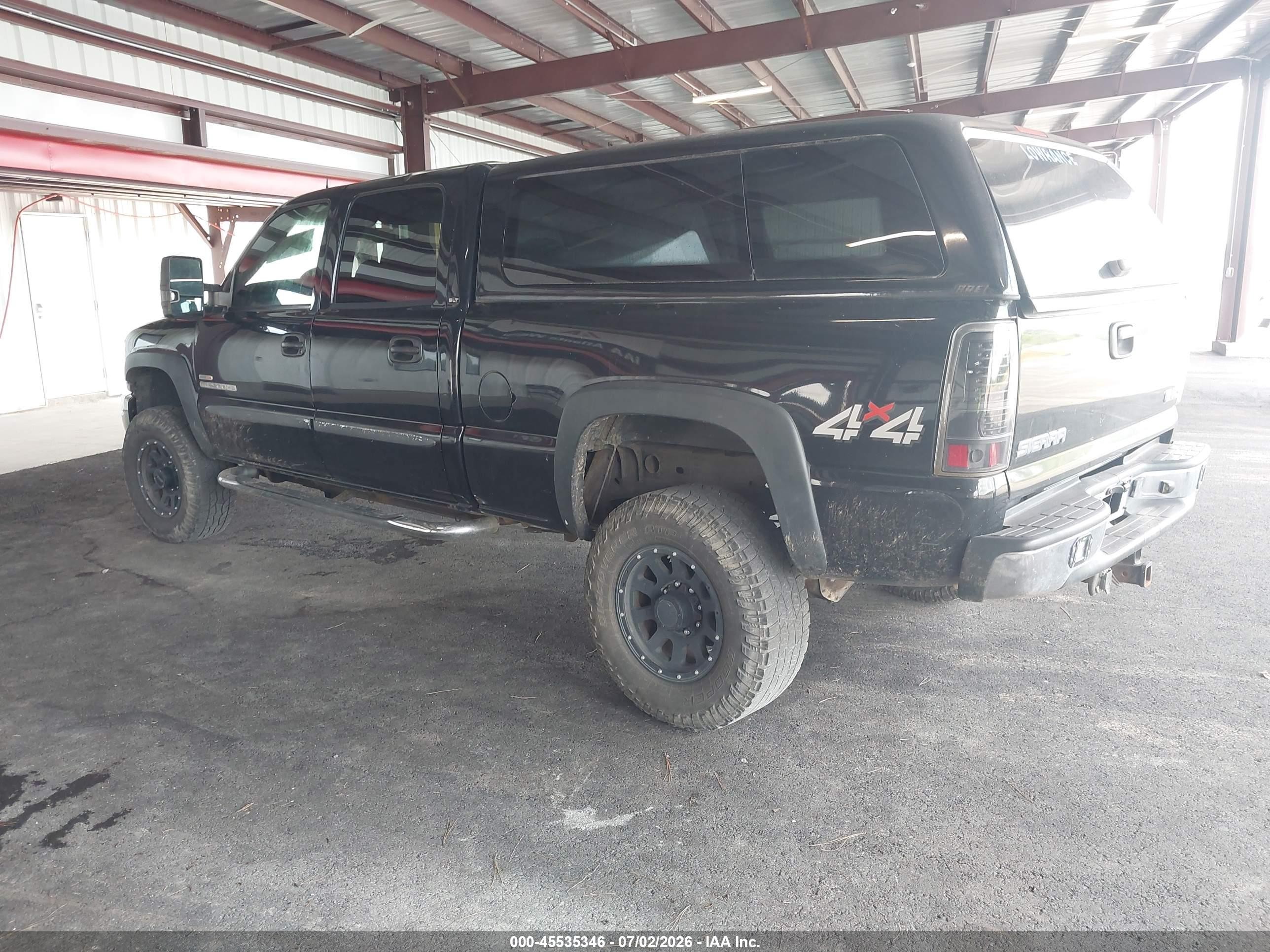 2004 Gmc Sierra 2500hd Slt Black vin: 1GTHK23284F242785