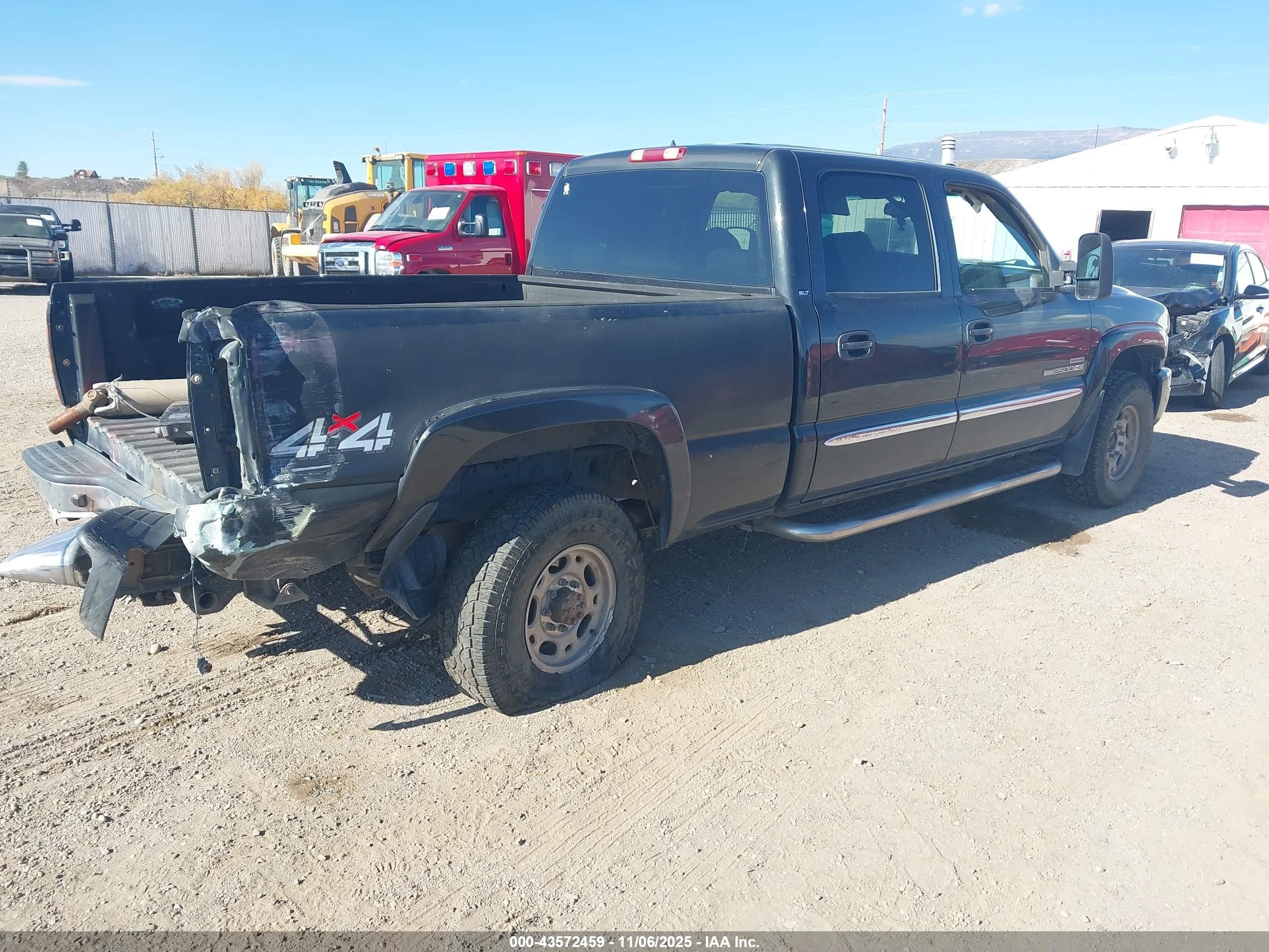 2005 Gmc Sierra 2500hd Slt Gray vin: 1GTHK23285F807473