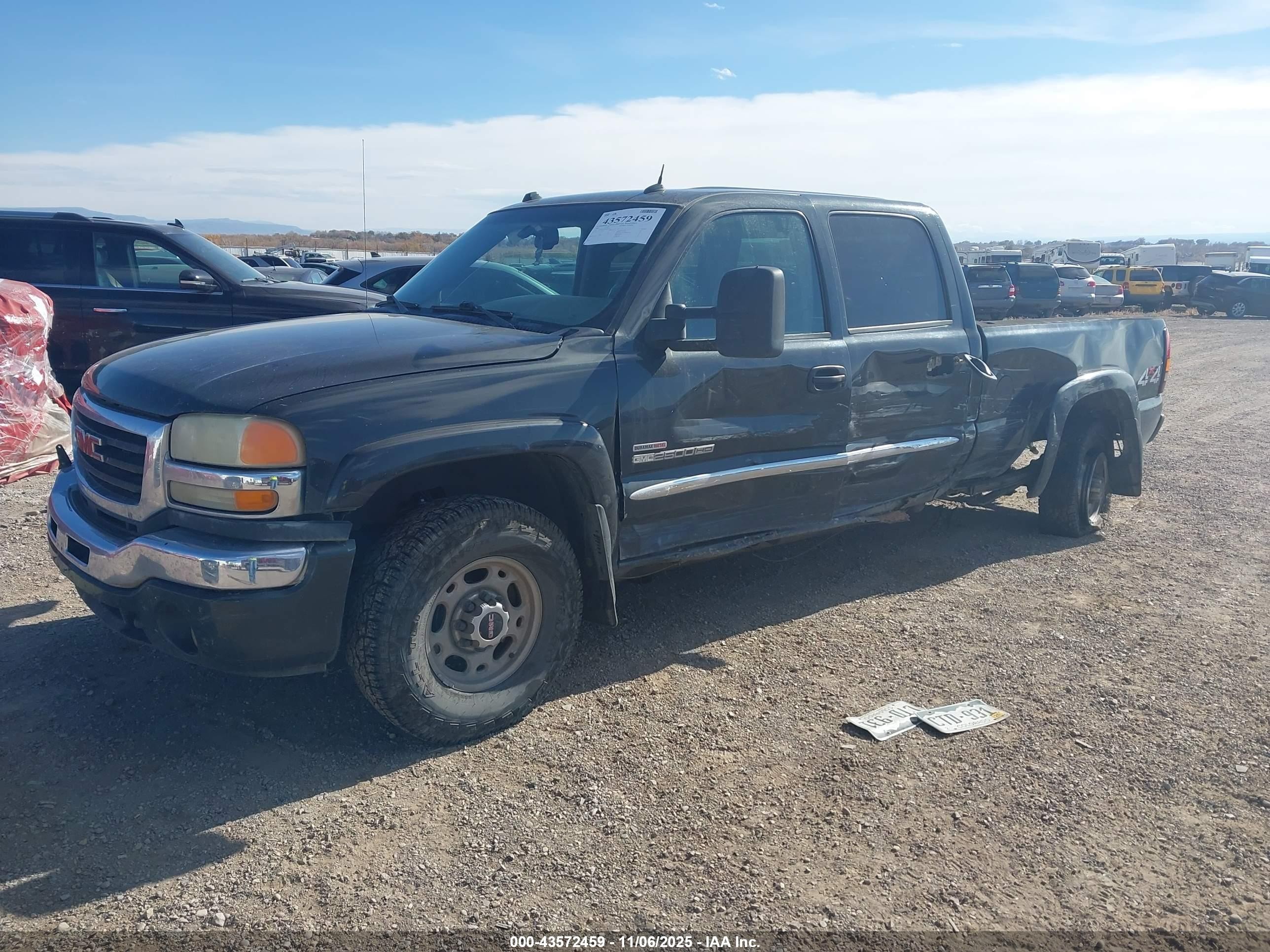 2005 Gmc Sierra 2500hd Slt Gray vin: 1GTHK23285F807473
