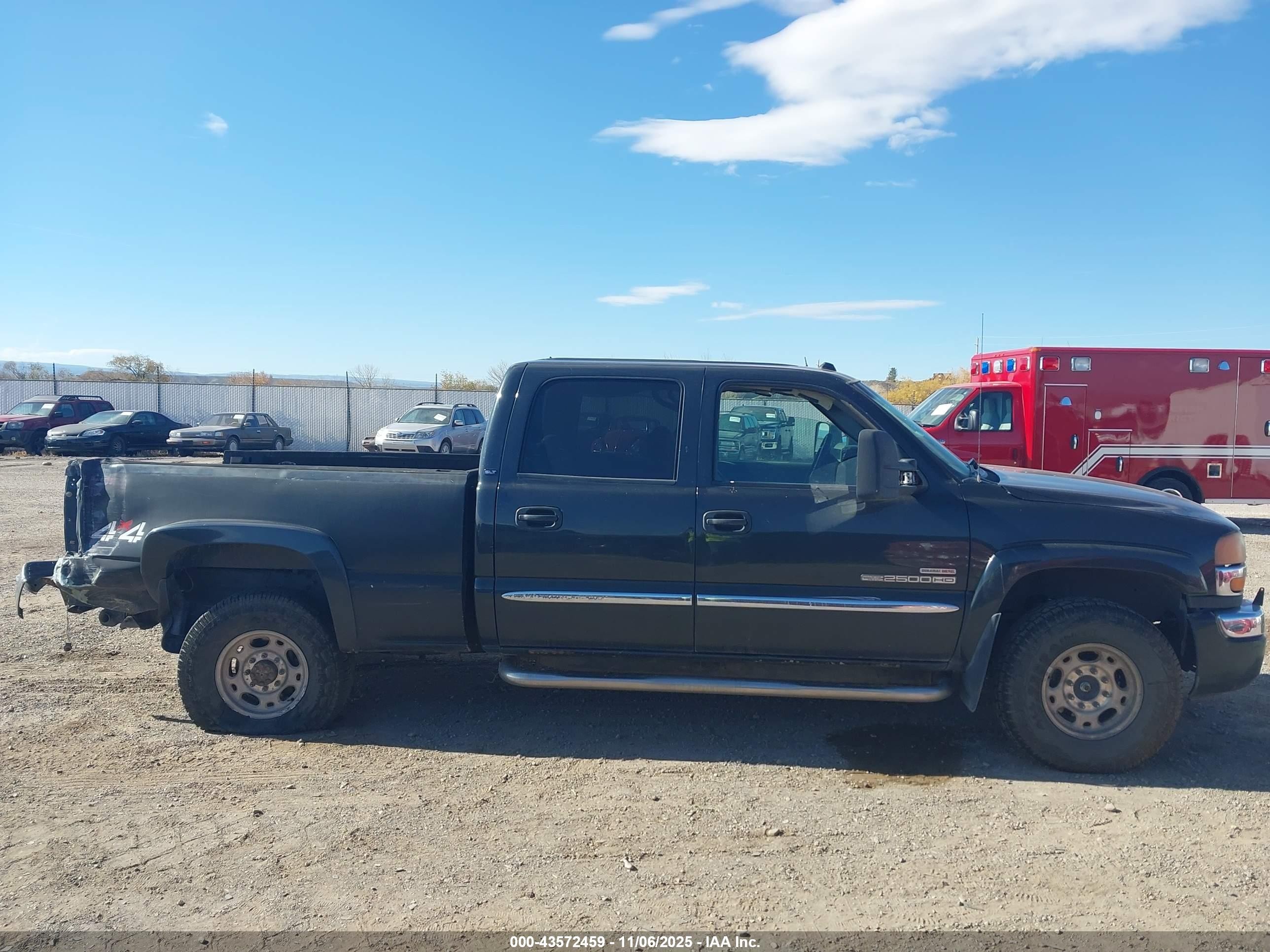 2005 Gmc Sierra 2500hd Slt Gray vin: 1GTHK23285F807473