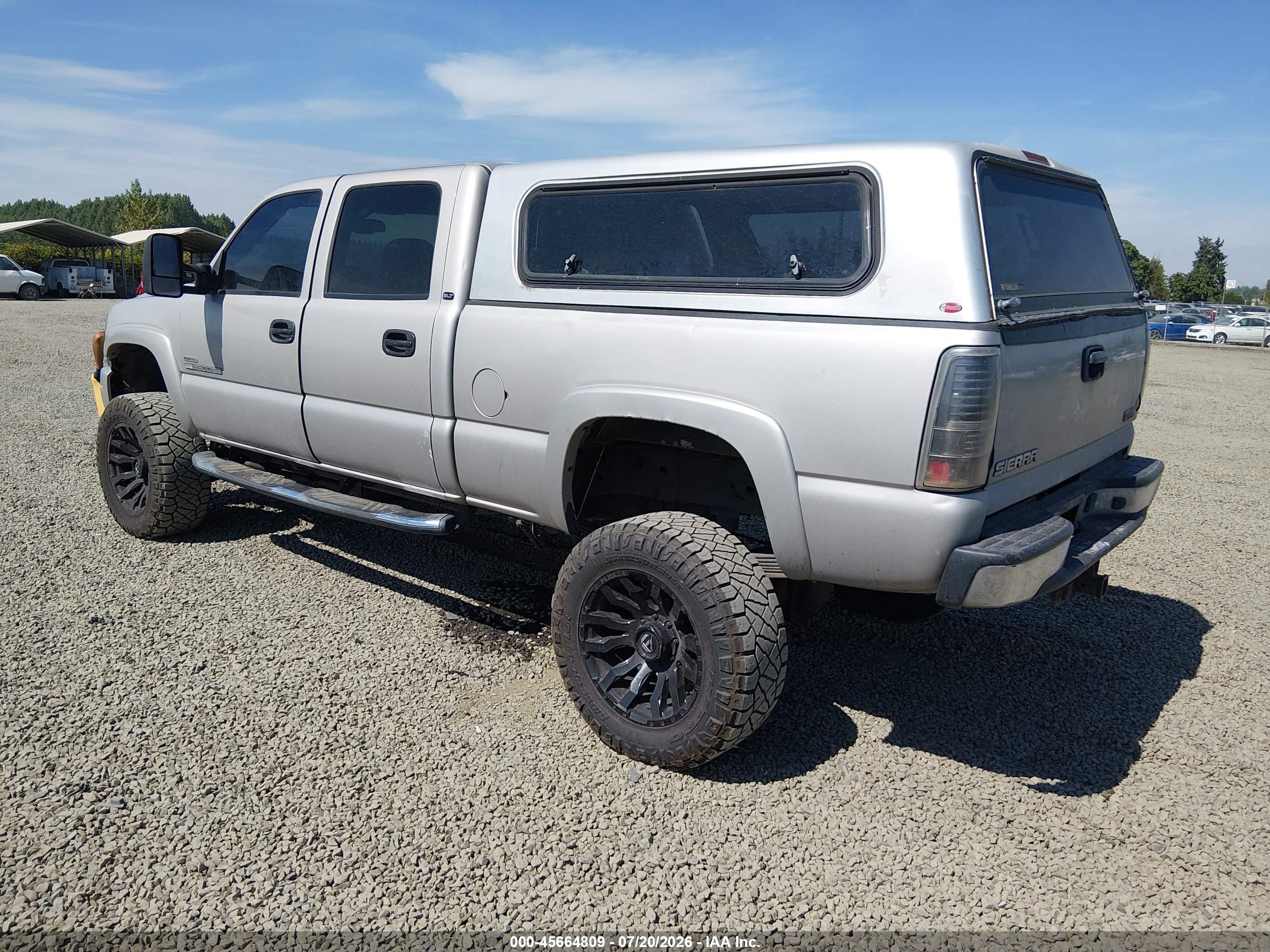 2004 Gmc Sierra 2500hd Slt Tan vin: 1GTHK23294F202490