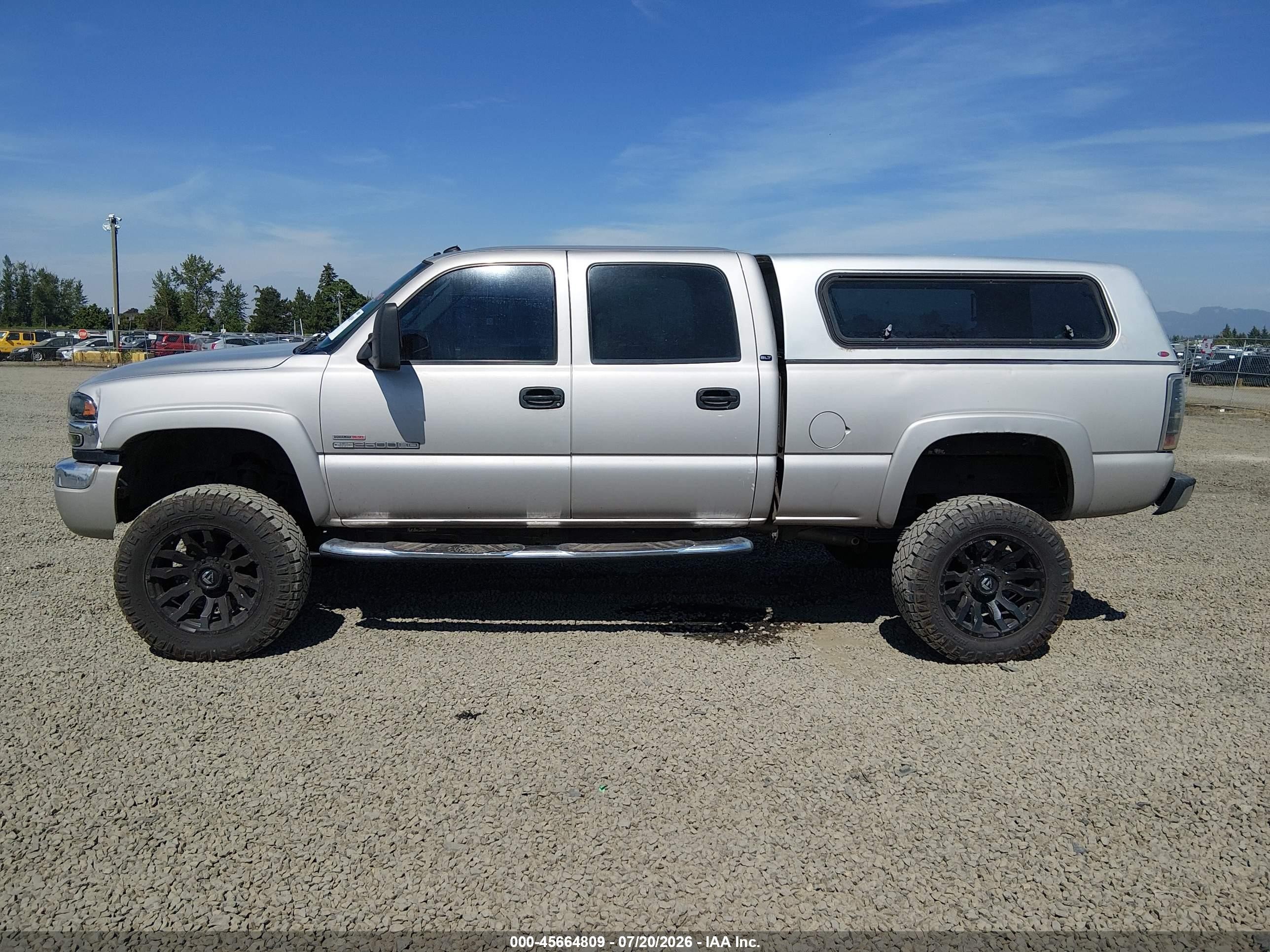 2004 Gmc Sierra 2500hd Slt Tan vin: 1GTHK23294F202490
