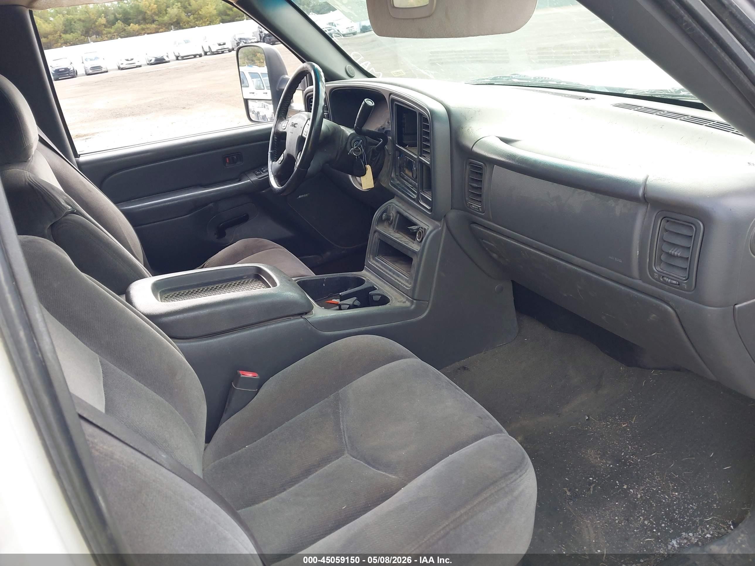 2005 Gmc Sierra 2500hd Sle White vin: 1GTHK23295F915259