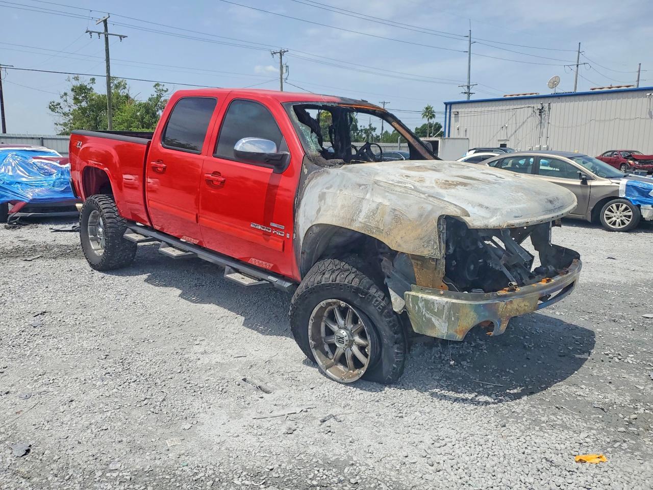 2008 Gmc Sierra K2500 Heavy Duty Красный vin: 1GTHK23628F100084
