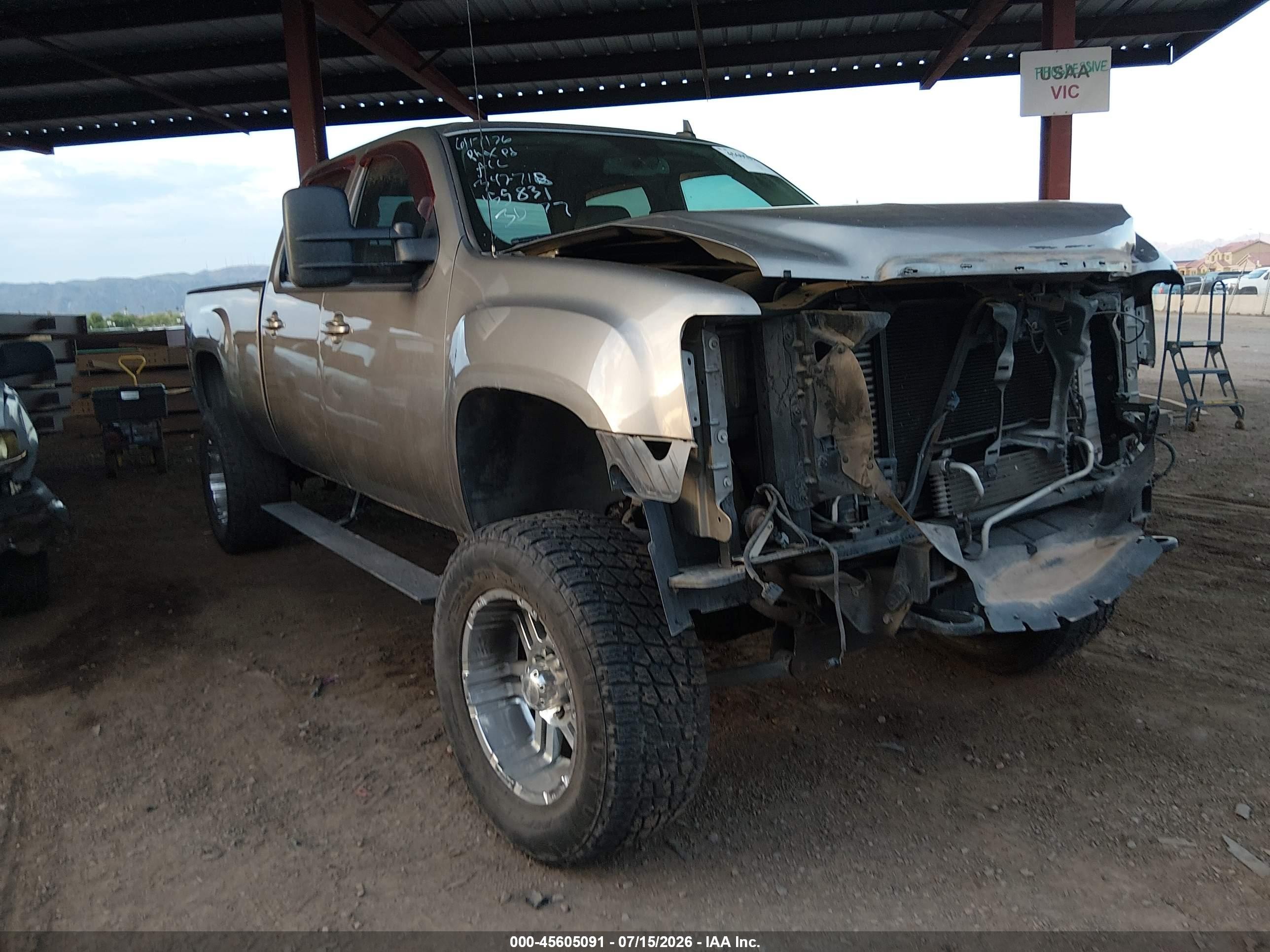 2008 Gmc Sierra 2500hd Slt Серый vin: 1GTHK23628F155831
