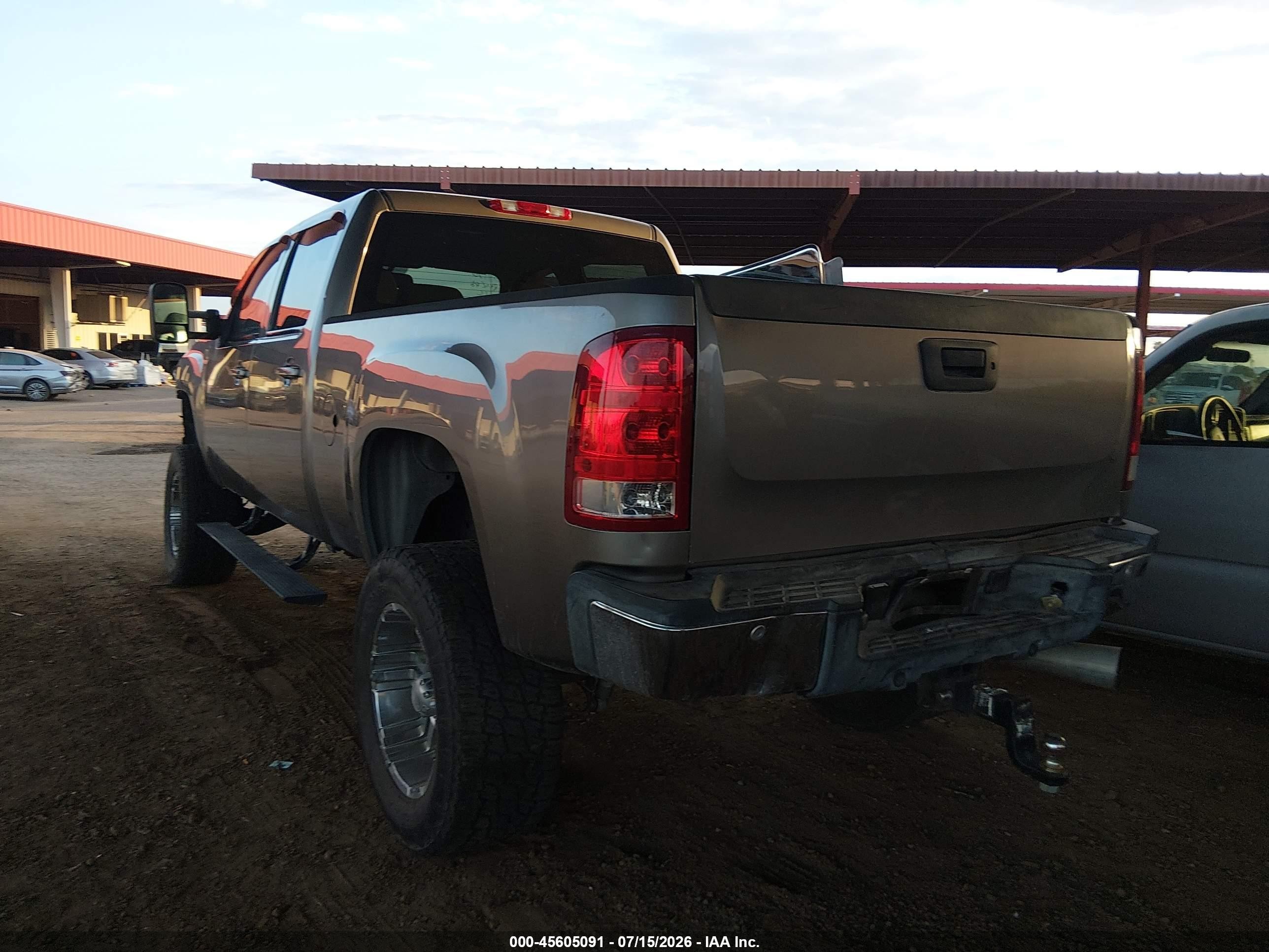 2008 Gmc Sierra 2500hd Slt Серый vin: 1GTHK23628F155831