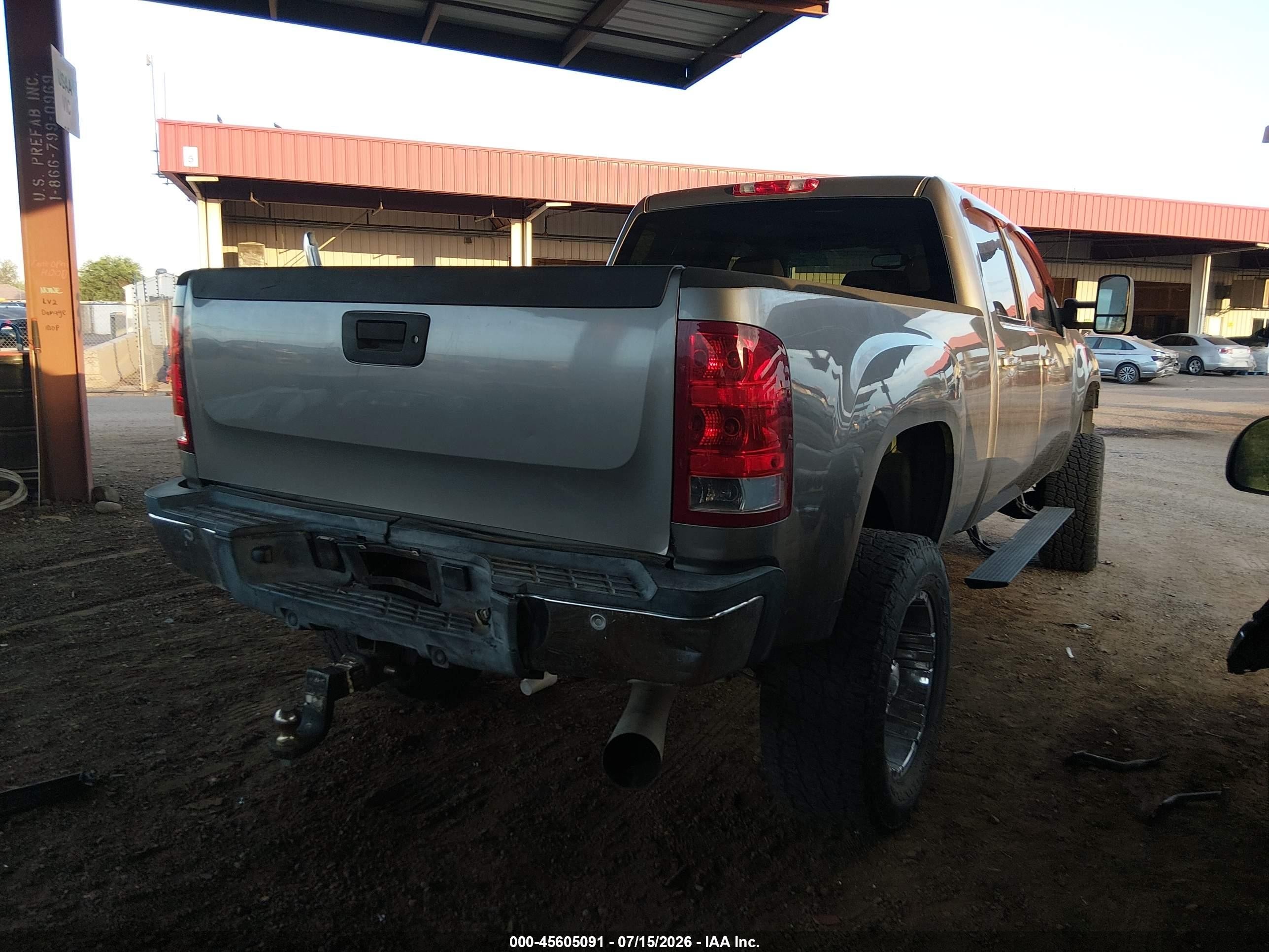 2008 Gmc Sierra 2500hd Slt Серый vin: 1GTHK23628F155831