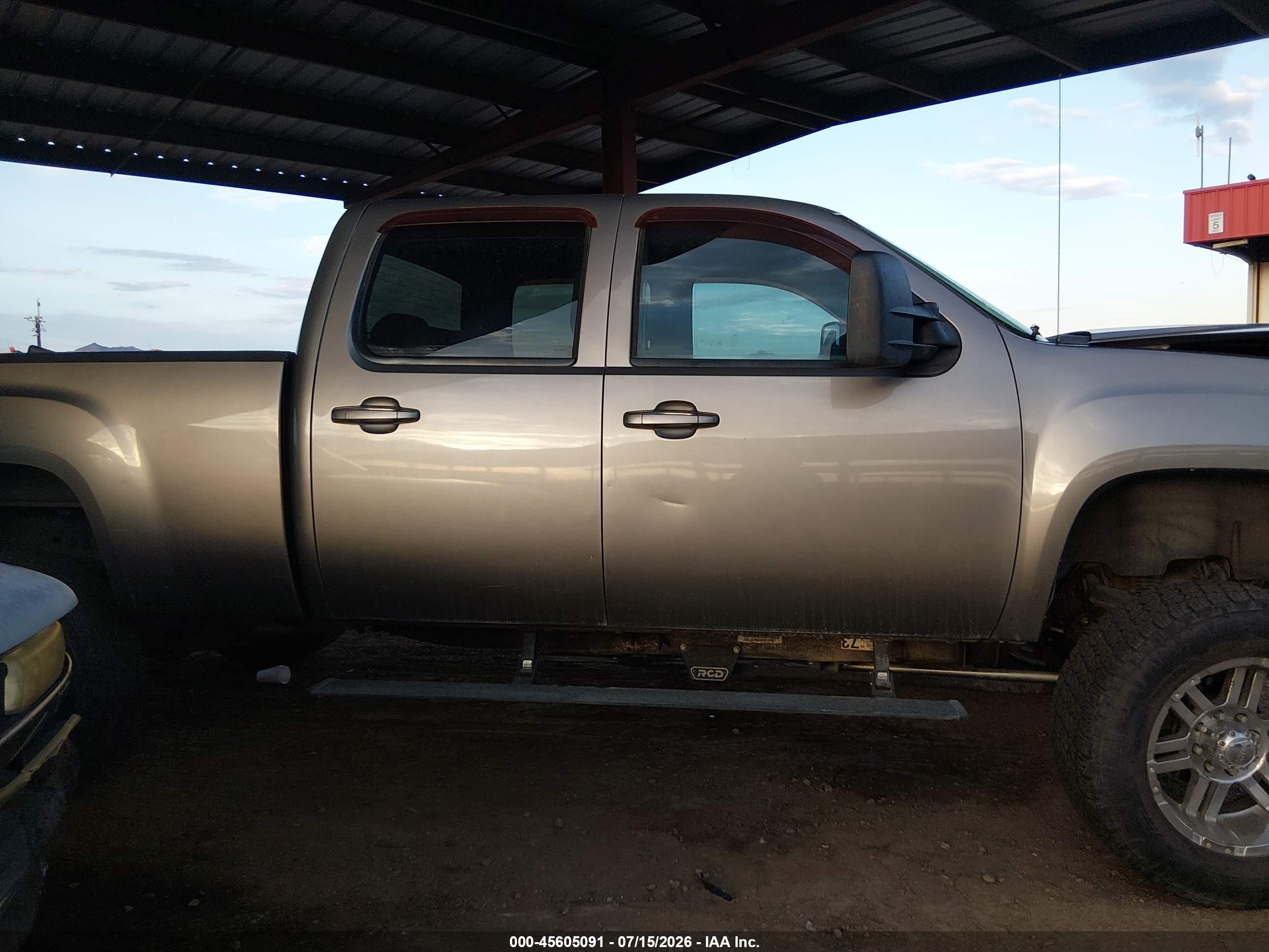 2008 Gmc Sierra 2500hd Slt Серый vin: 1GTHK23628F155831