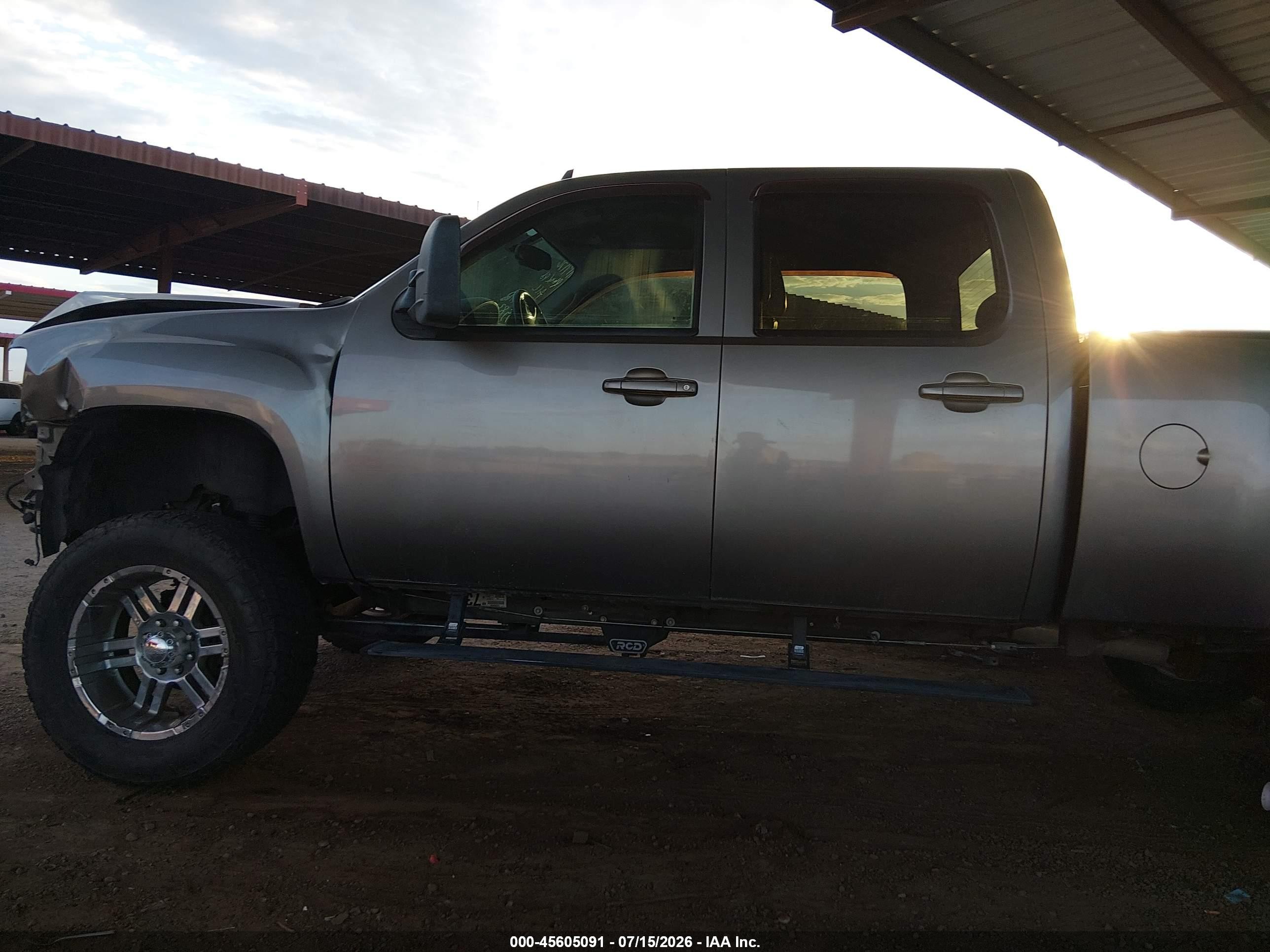 2008 Gmc Sierra 2500hd Slt Серый vin: 1GTHK23628F155831