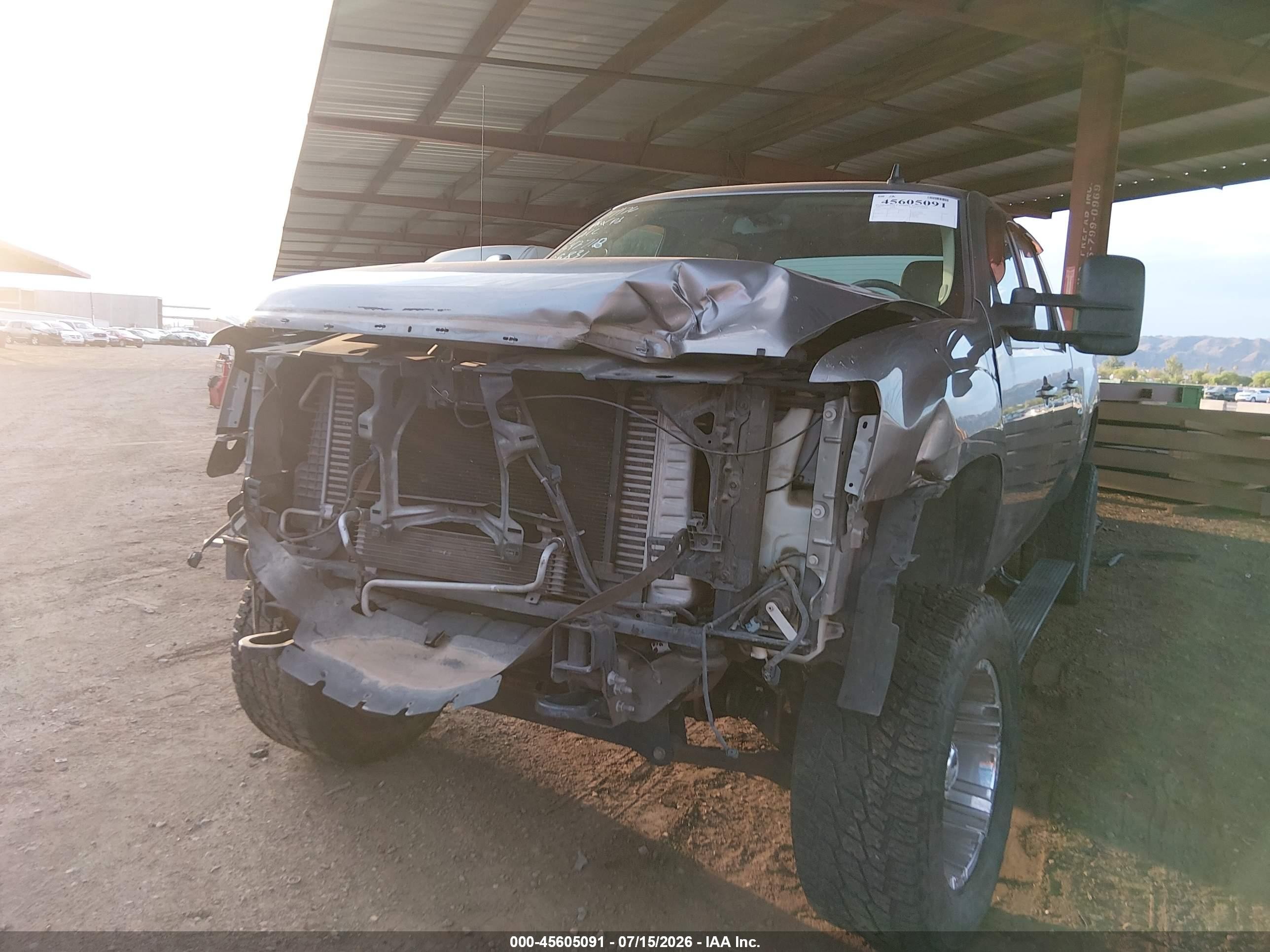 2008 Gmc Sierra 2500hd Slt Серый vin: 1GTHK23628F155831