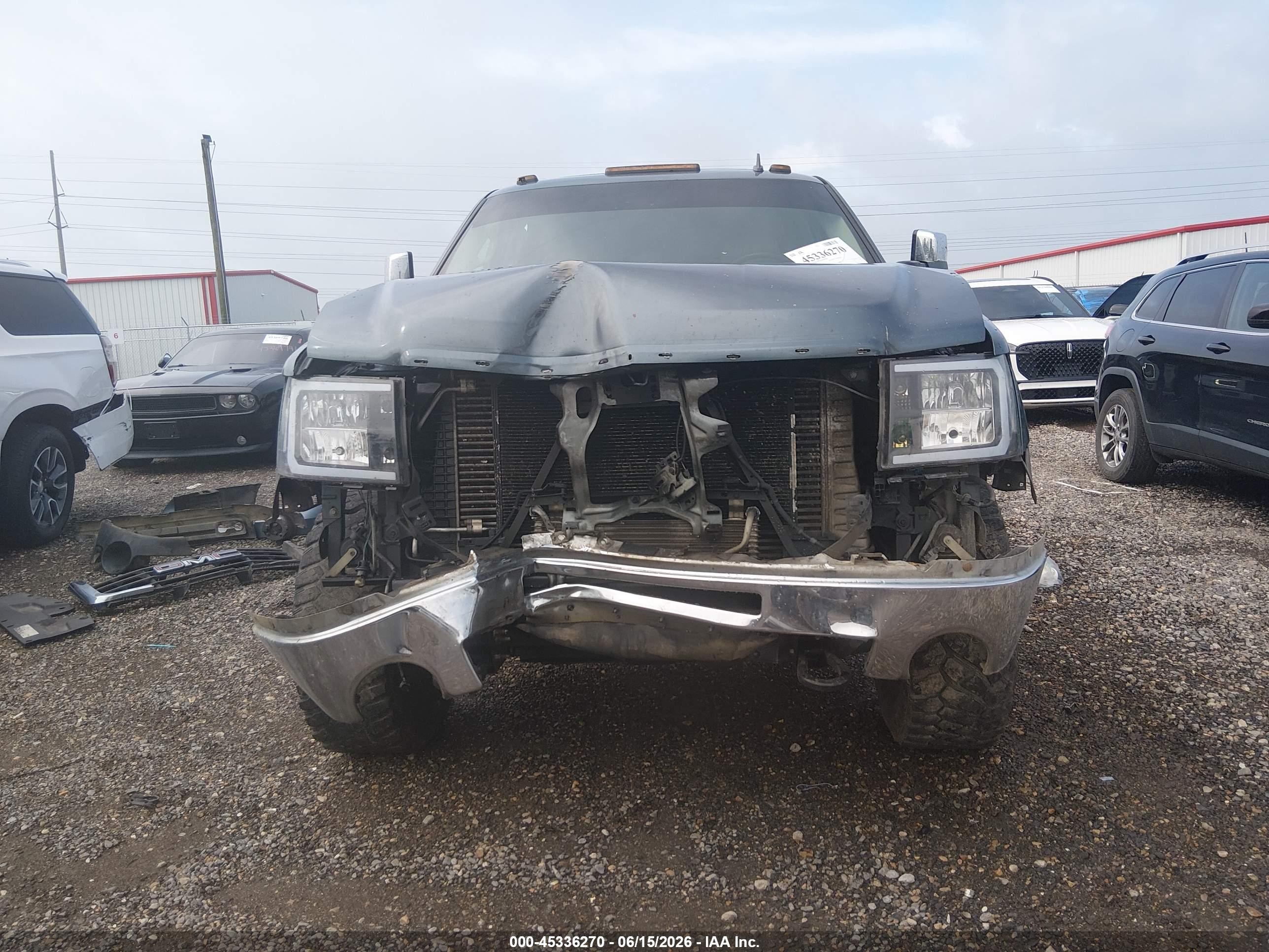 2007 Gmc Sierra 2500hd Slt Blue vin: 1GTHK23637F535484