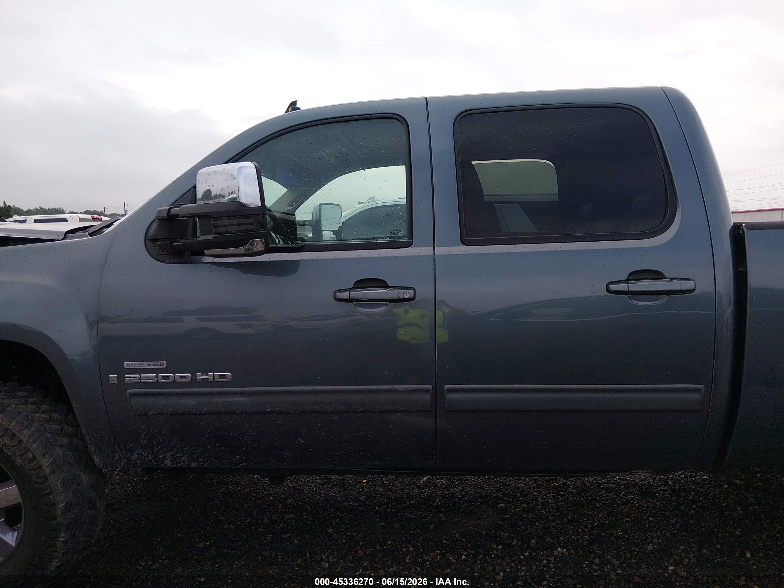2007 Gmc Sierra 2500hd Slt Blue vin: 1GTHK23637F535484