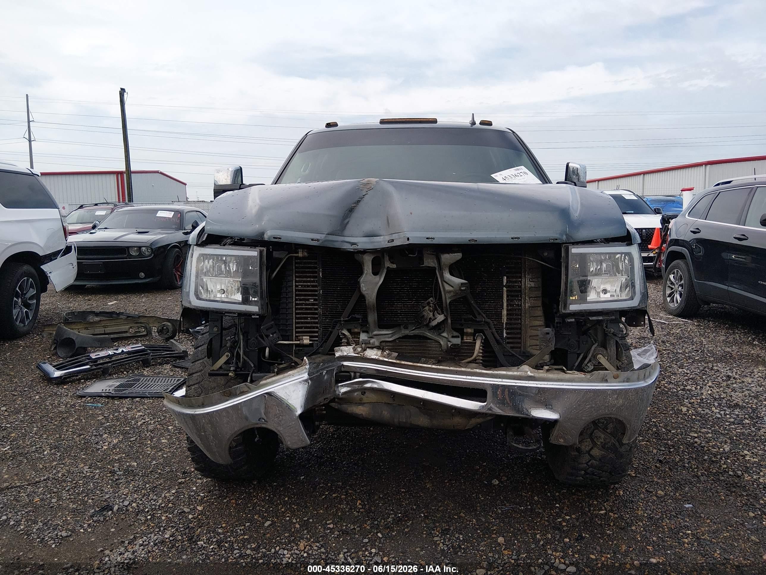 2007 Gmc Sierra 2500hd Slt Blue vin: 1GTHK23637F535484