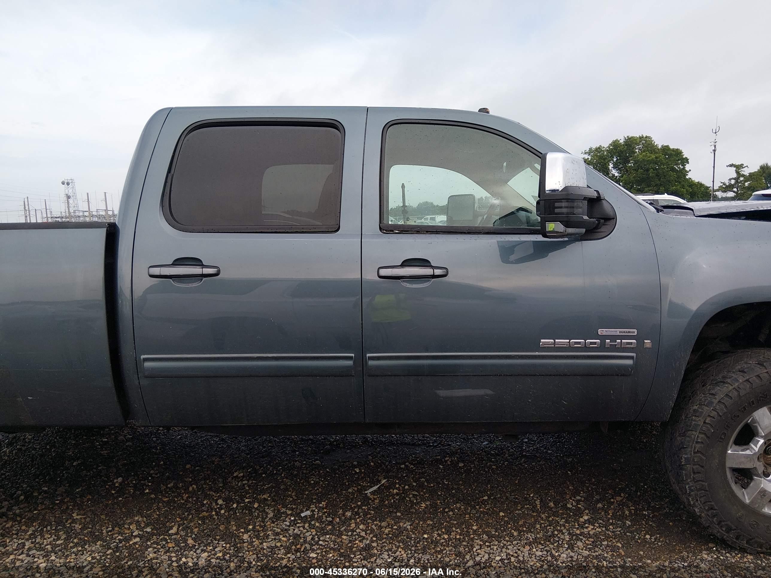 2007 Gmc Sierra 2500hd Slt Blue vin: 1GTHK23637F535484