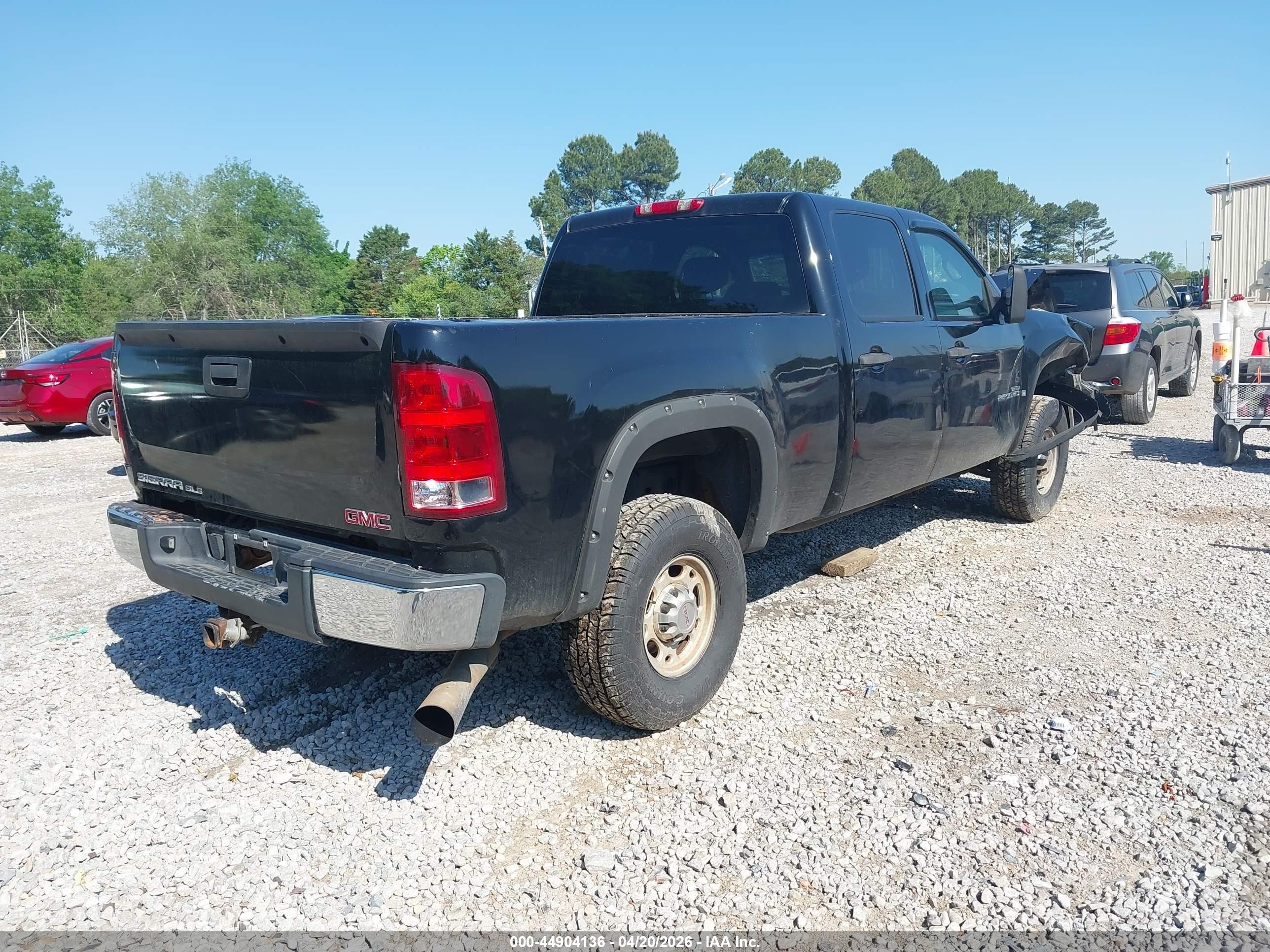 2007 Gmc Sierra 2500hd Sle2 Black vin: 1GTHK23637F545917
