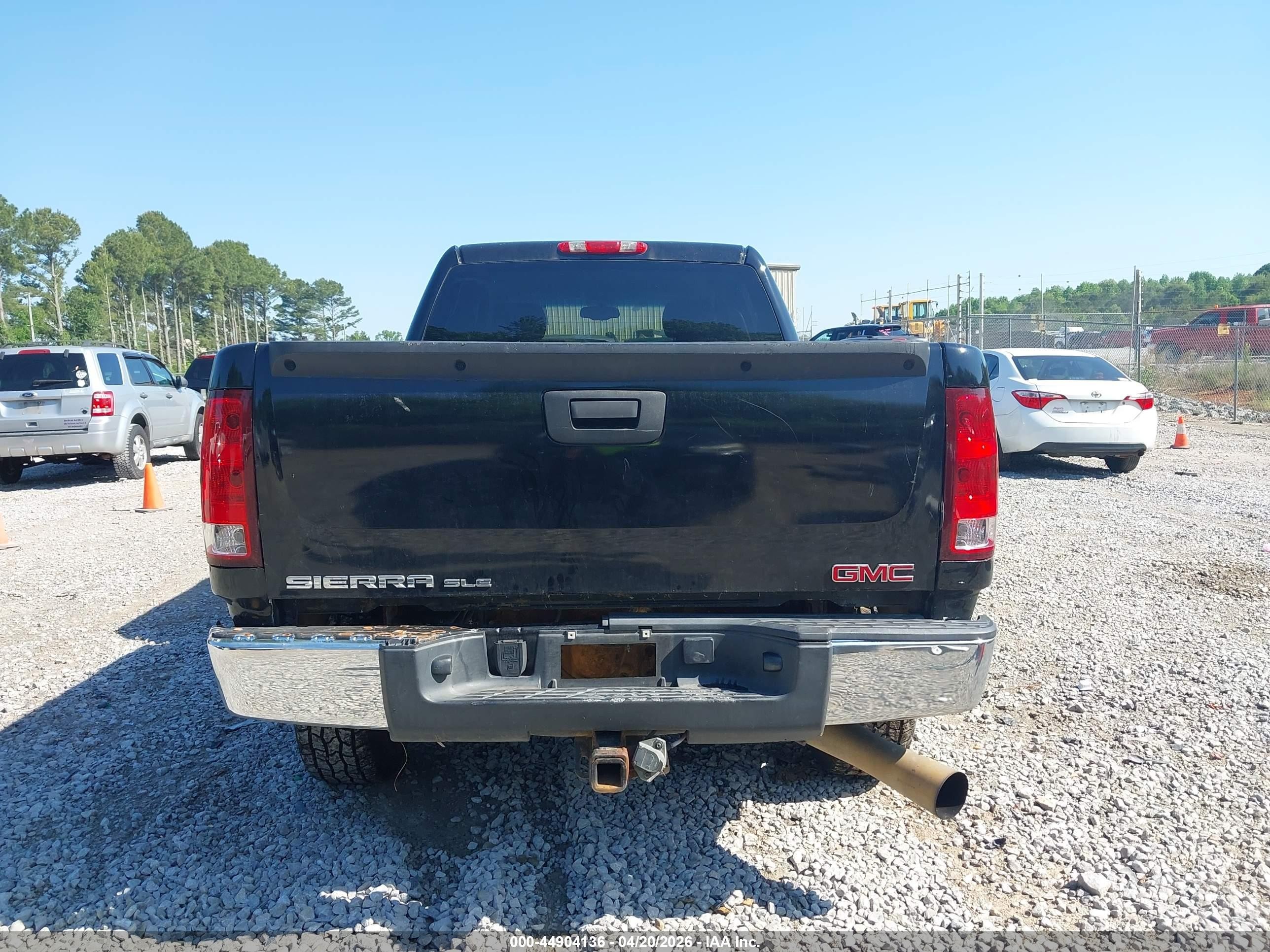 2007 Gmc Sierra 2500hd Sle2 Black vin: 1GTHK23637F545917