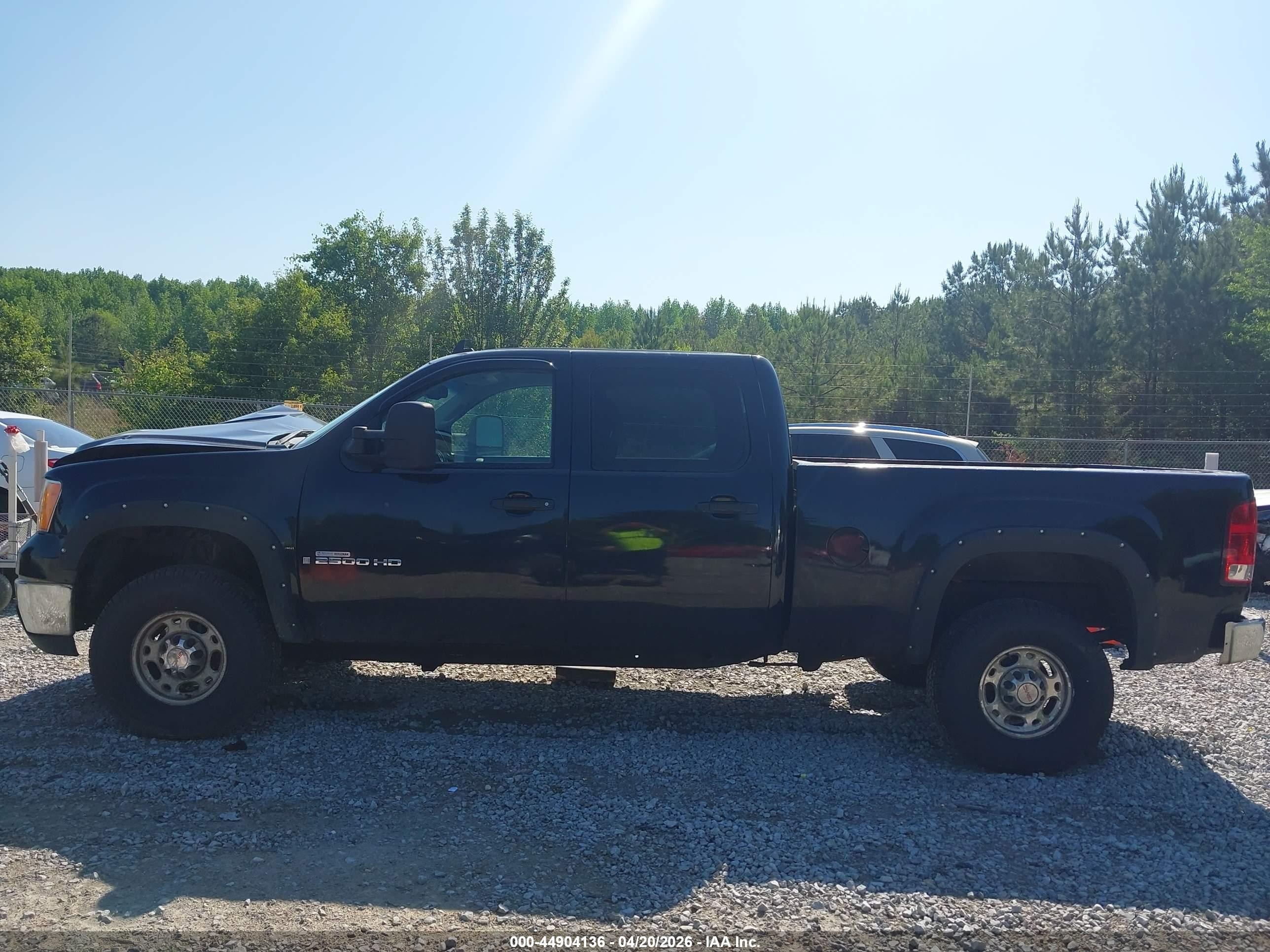 2007 Gmc Sierra 2500hd Sle2 Black vin: 1GTHK23637F545917