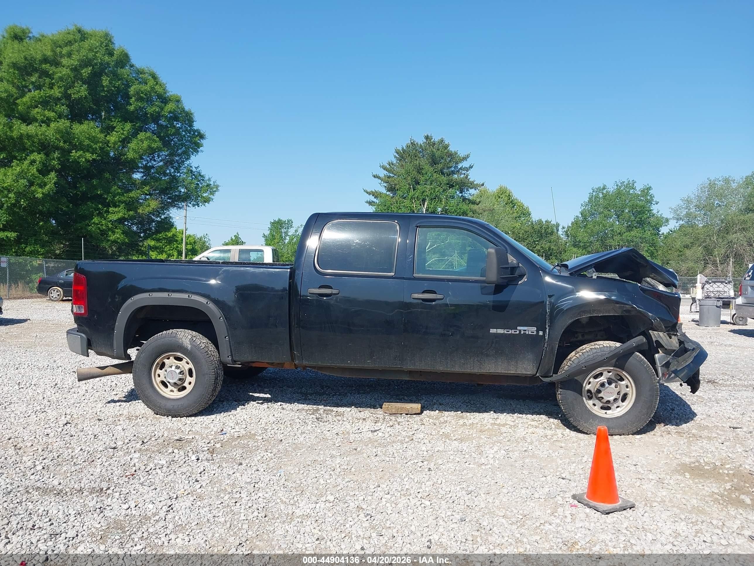 2007 Gmc Sierra 2500hd Sle2 Black vin: 1GTHK23637F545917