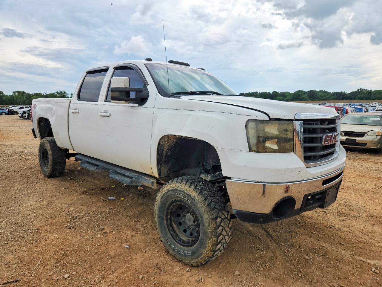 2008 Gmc Sierra K2500 Heavy Duty White vin: 1GTHK23638F171908