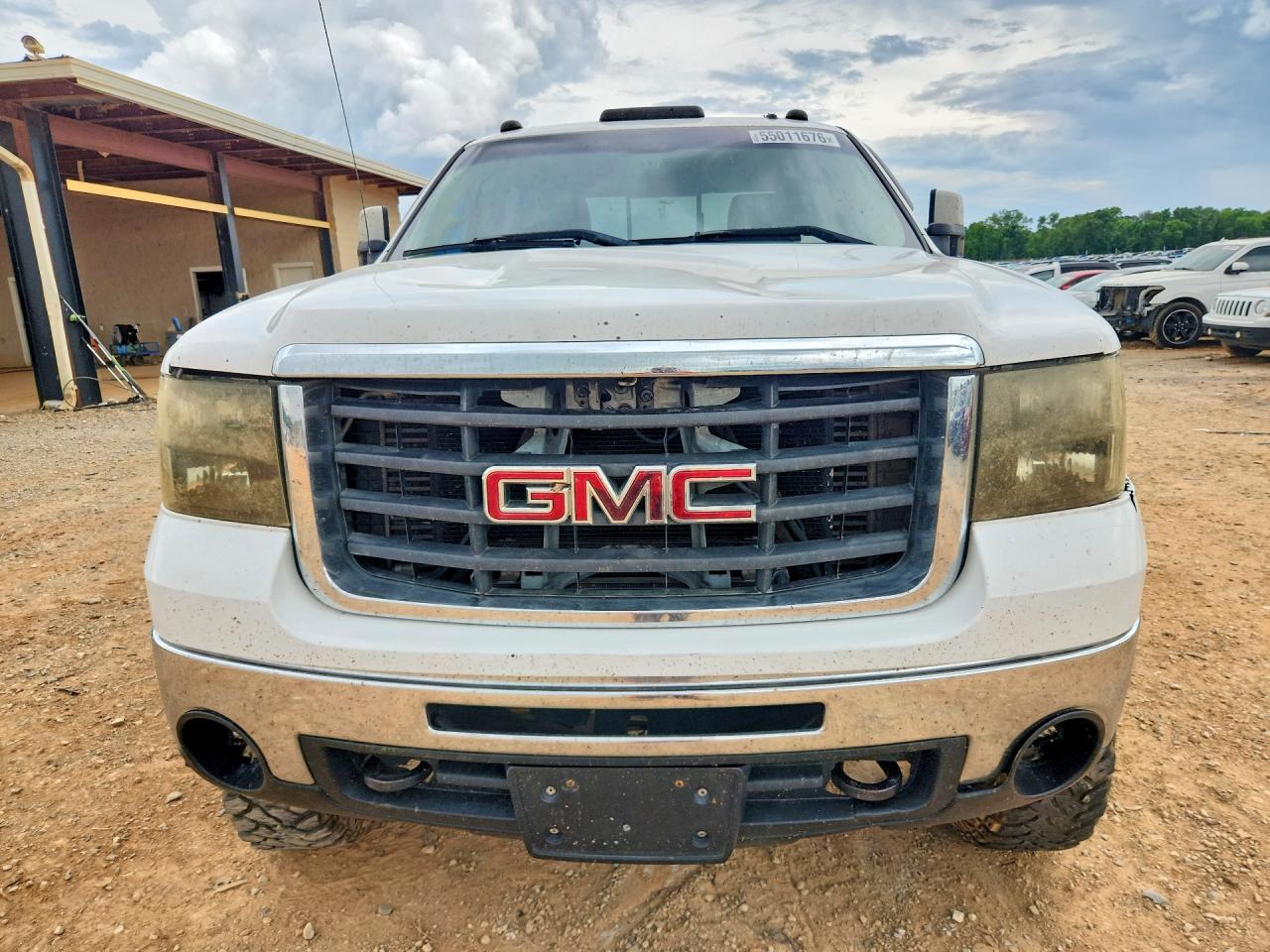 2008 Gmc Sierra K2500 Heavy Duty White vin: 1GTHK23638F171908
