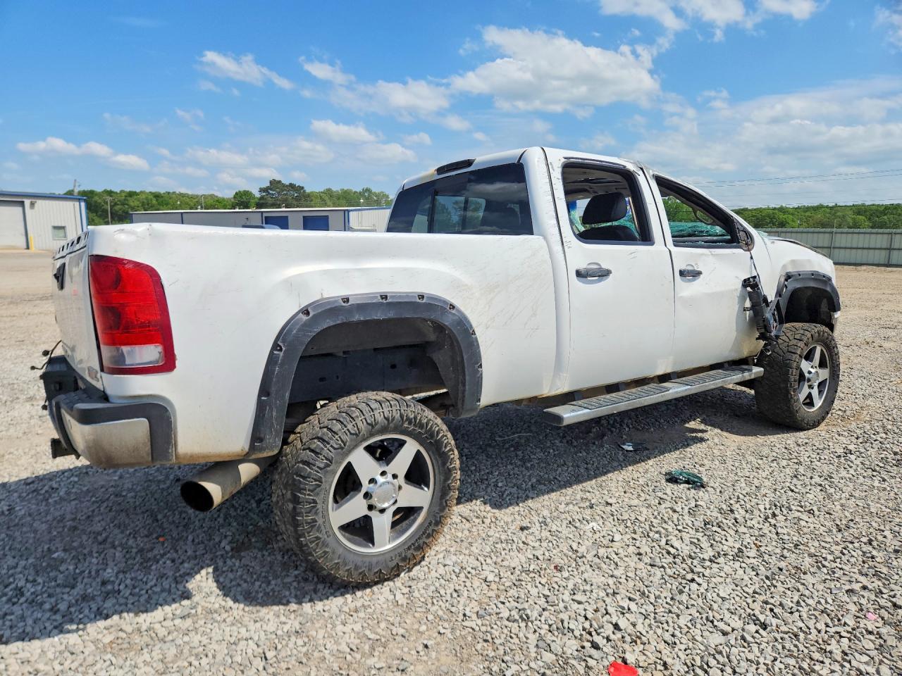 2008 Gmc Sierra K2500 Heavy Duty White vin: 1GTHK23638F194279