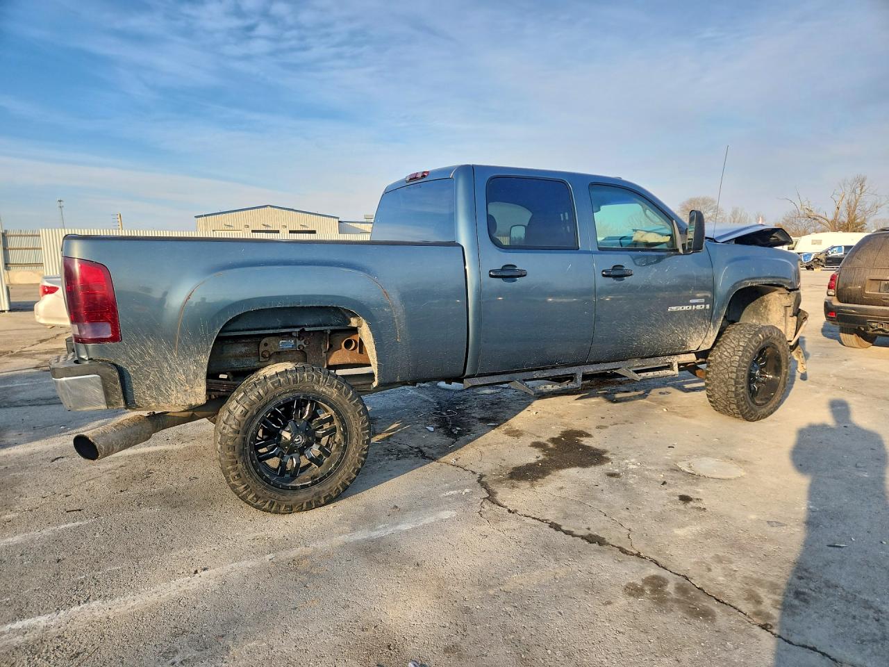 2008 Gmc Sierra K2500 Heavy Duty Teal vin: 1GTHK23658F133497