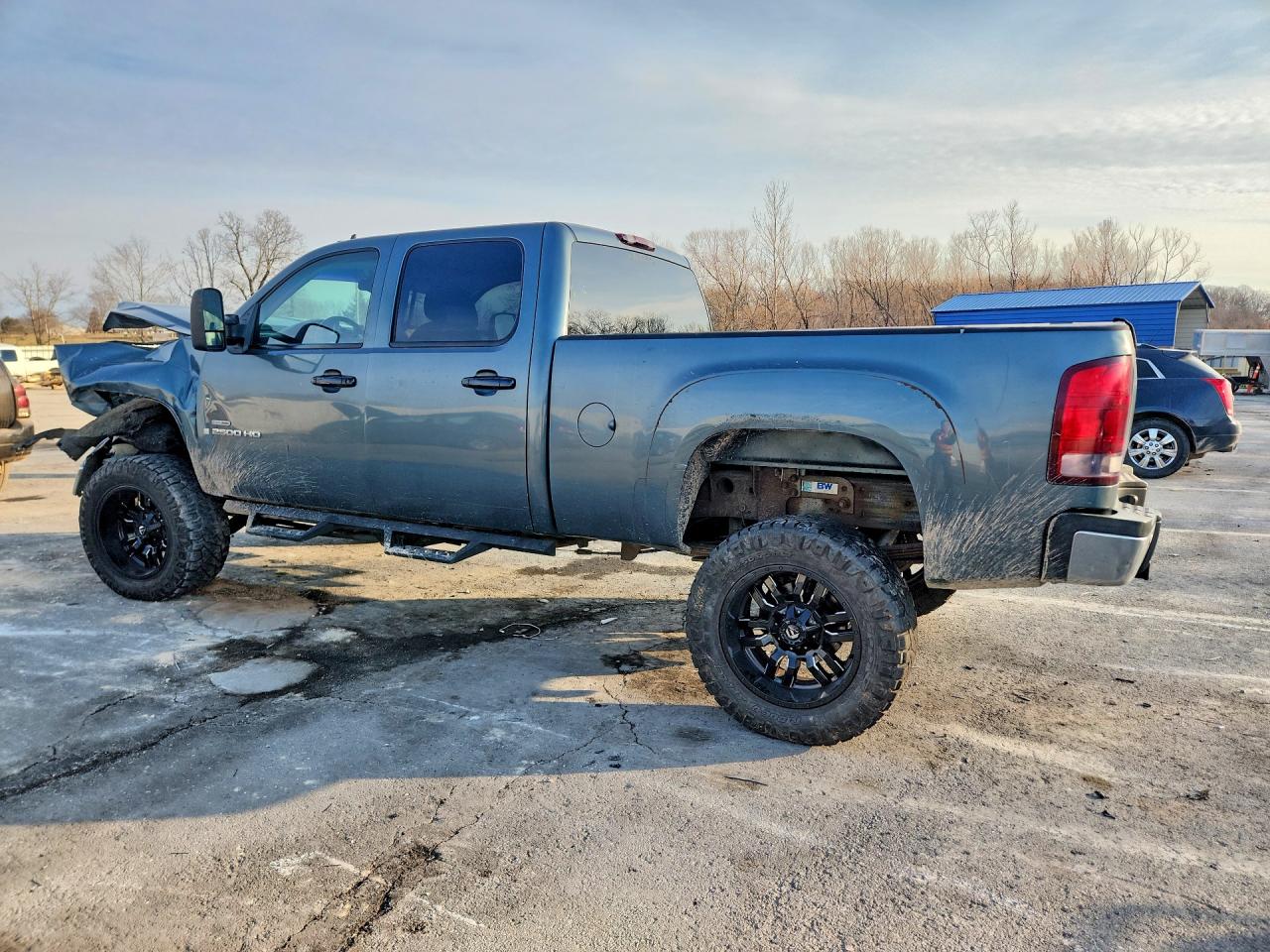 2008 Gmc Sierra K2500 Heavy Duty Teal vin: 1GTHK23658F133497