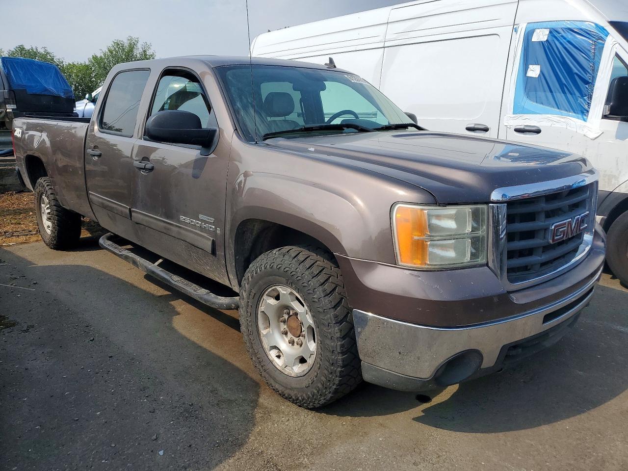 2008 Gmc Sierra K2500 Heavy Duty Brown vin: 1GTHK23658F174373