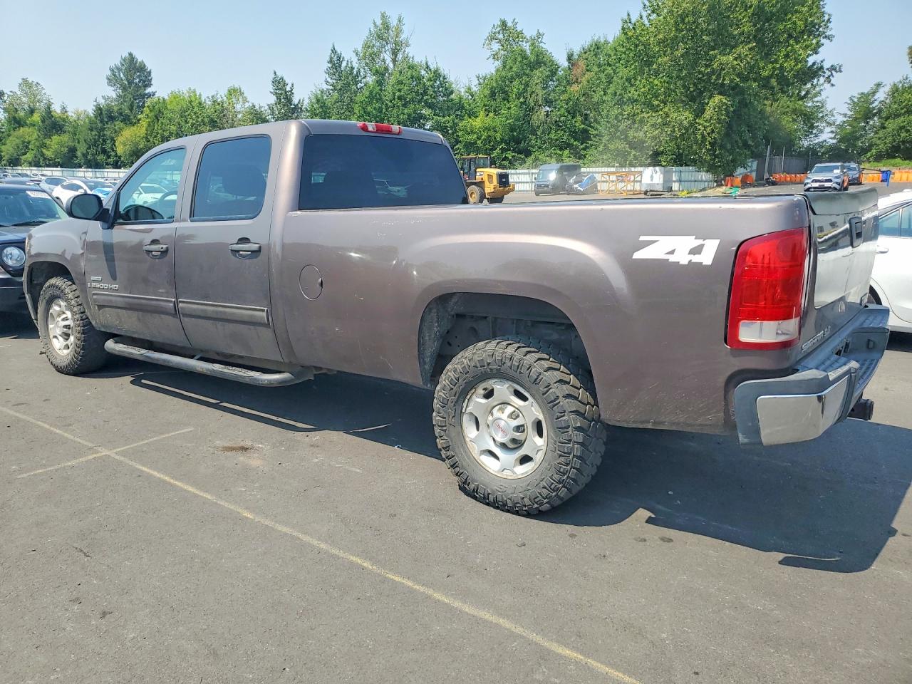 2008 Gmc Sierra K2500 Heavy Duty Brown vin: 1GTHK23658F174373