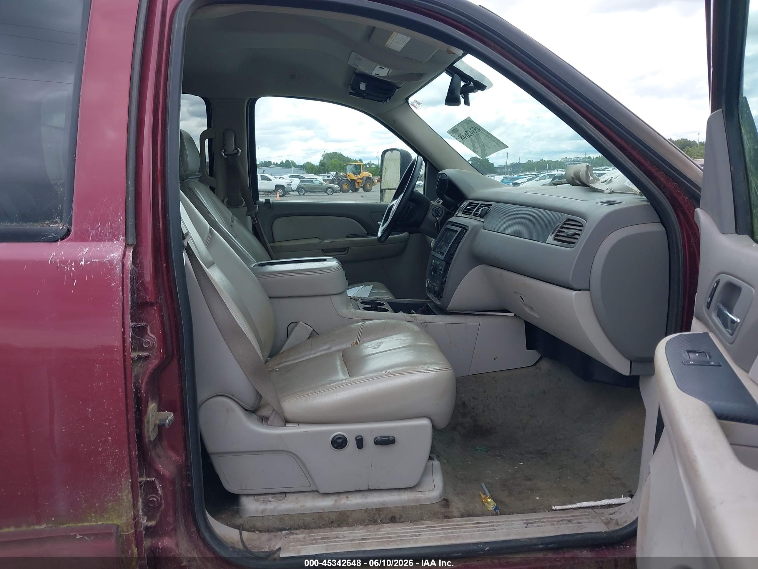 2008 Gmc Sierra 2500hd Slt Burgundy vin: 1GTHK23668F148302