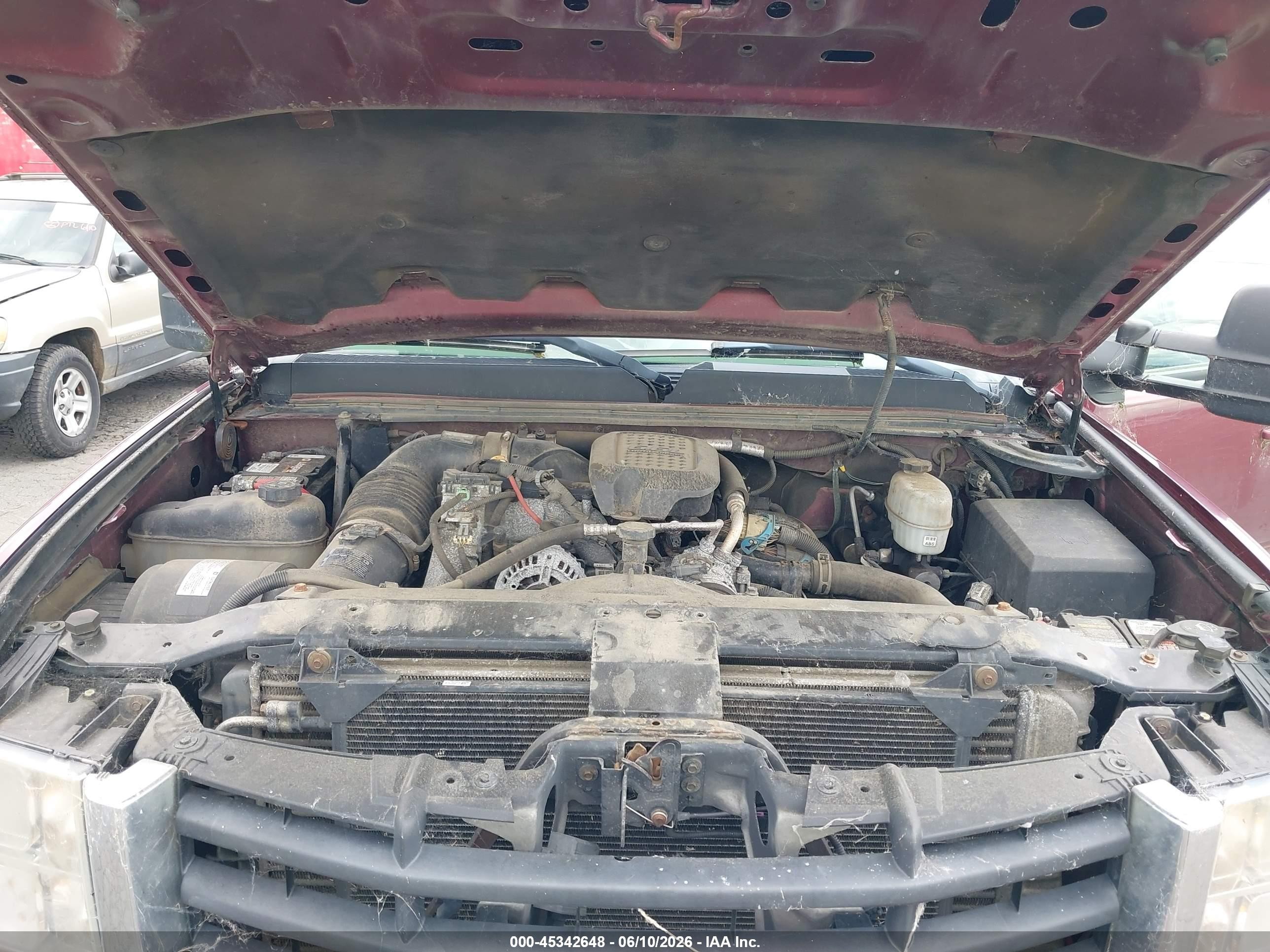 2008 Gmc Sierra 2500hd Slt Burgundy vin: 1GTHK23668F148302