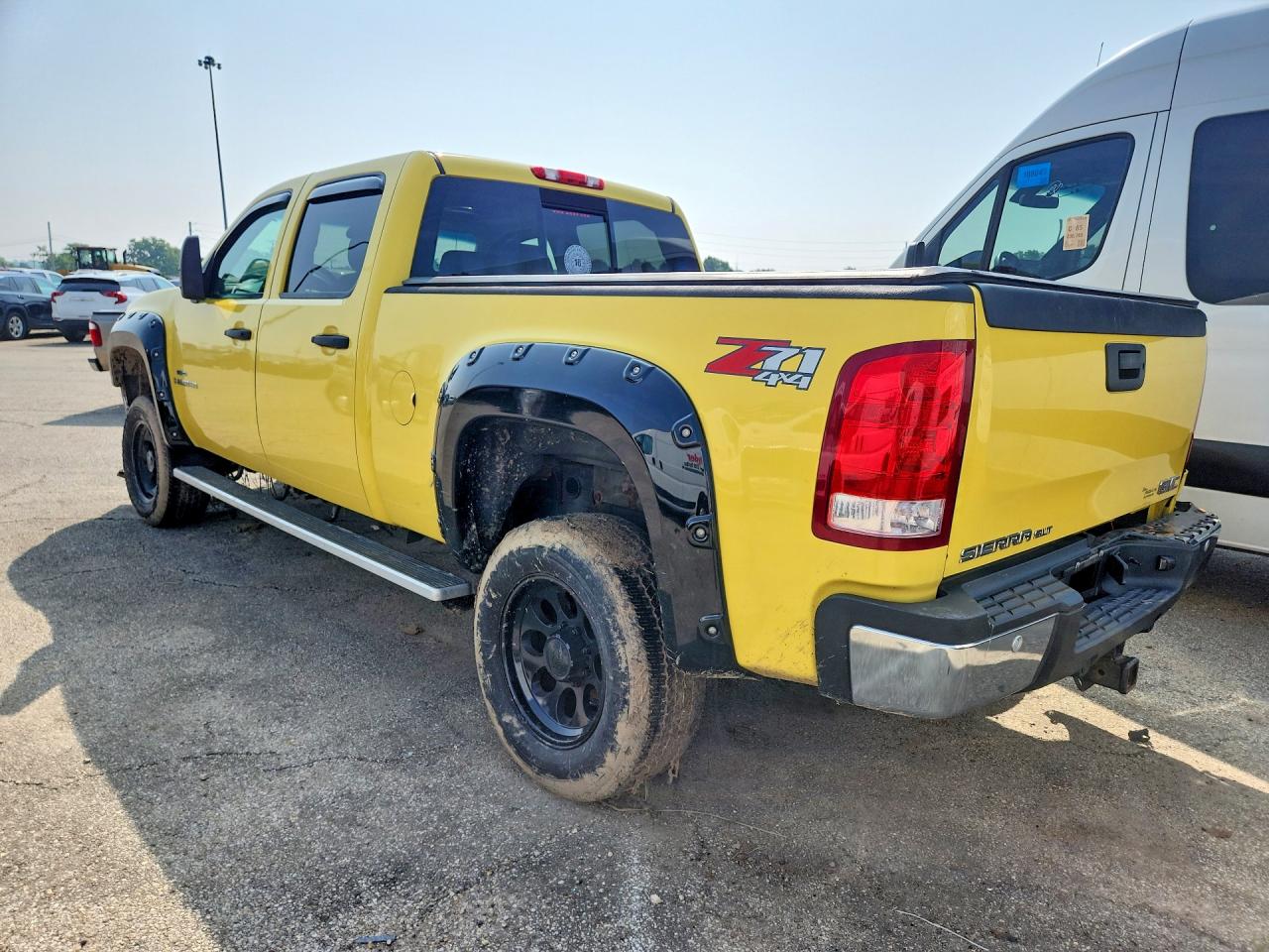 2008 Gmc Sierra K2500 Heavy Duty Yellow vin: 1GTHK23668F190257