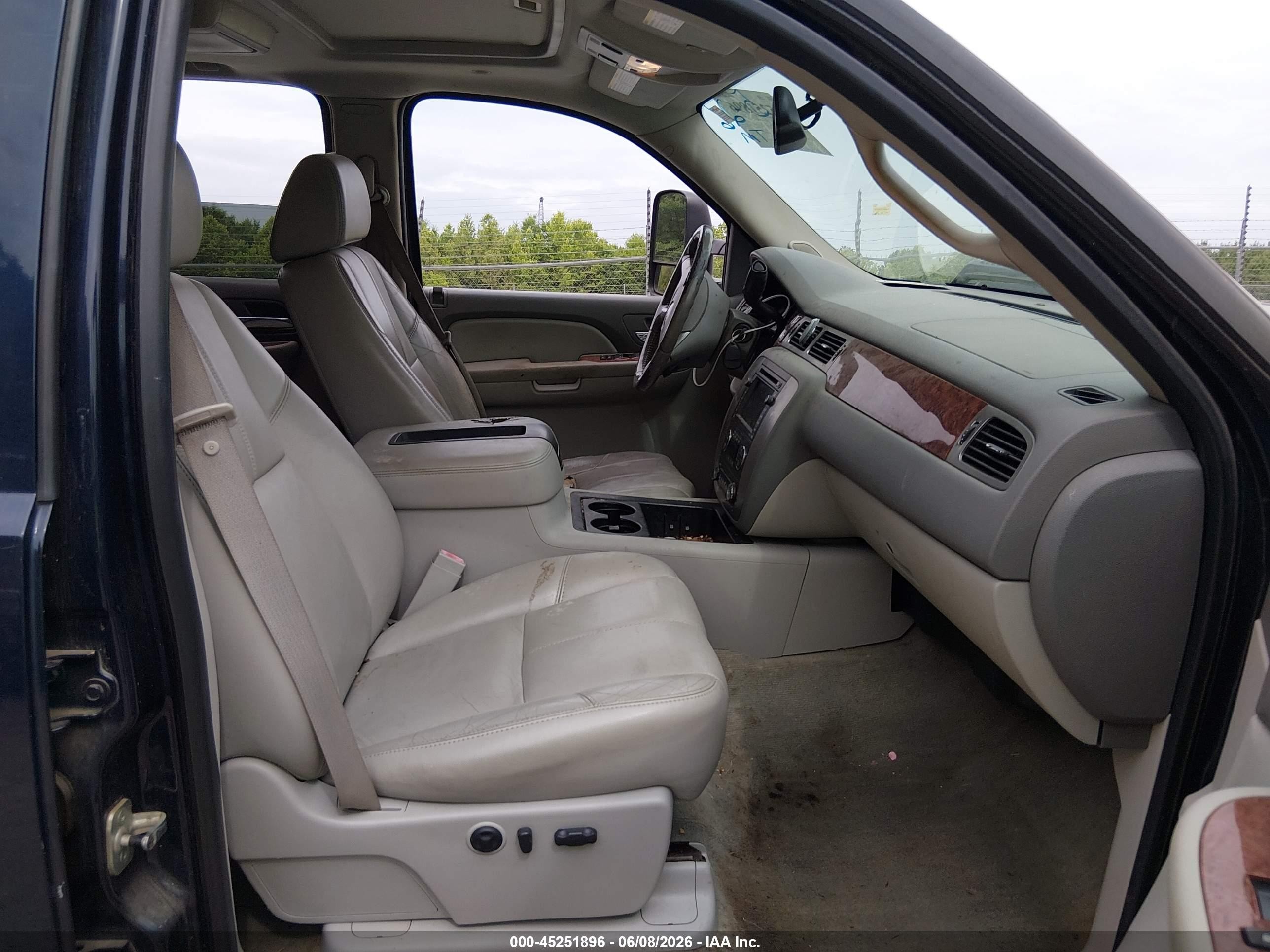 2007 Gmc Sierra 2500hd Slt Blue vin: 1GTHK23677F549338