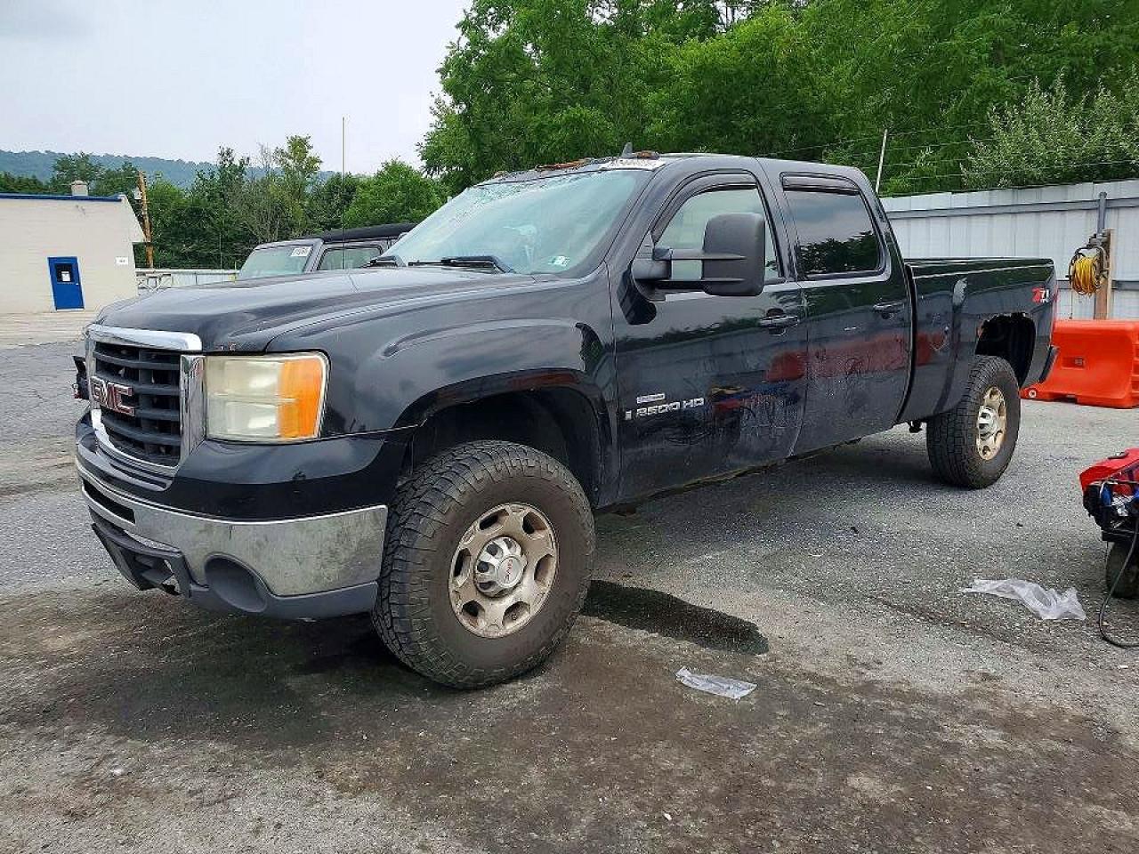 2008 Gmc Sierra K2500 Heavy Duty Black vin: 1GTHK23678F125885