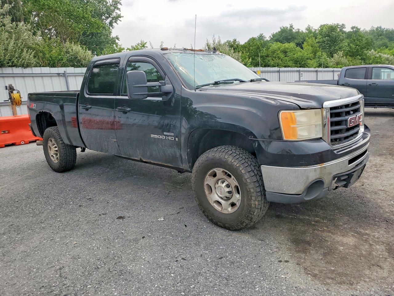 2008 Gmc Sierra K2500 Heavy Duty Black vin: 1GTHK23678F125885