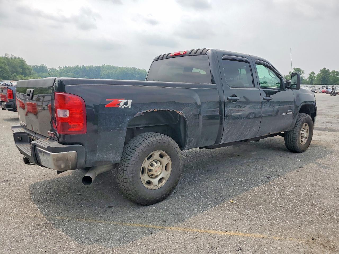 2008 Gmc Sierra K2500 Heavy Duty Black vin: 1GTHK23678F125885