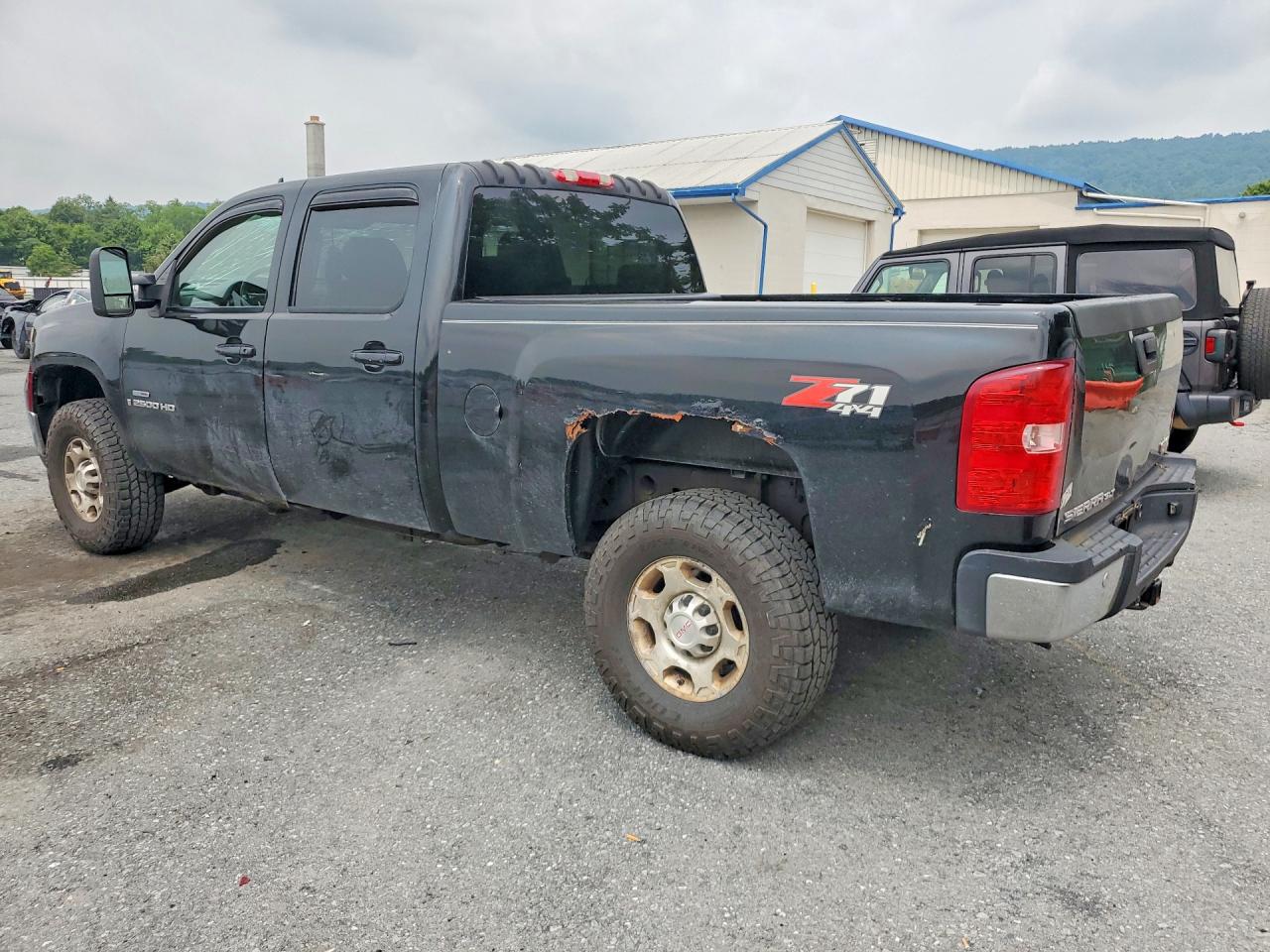 2008 Gmc Sierra K2500 Heavy Duty Black vin: 1GTHK23678F125885