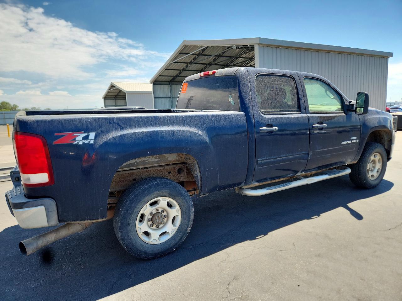 2008 Gmc Sierra K2500 Heavy Duty Blue vin: 1GTHK23678F157672