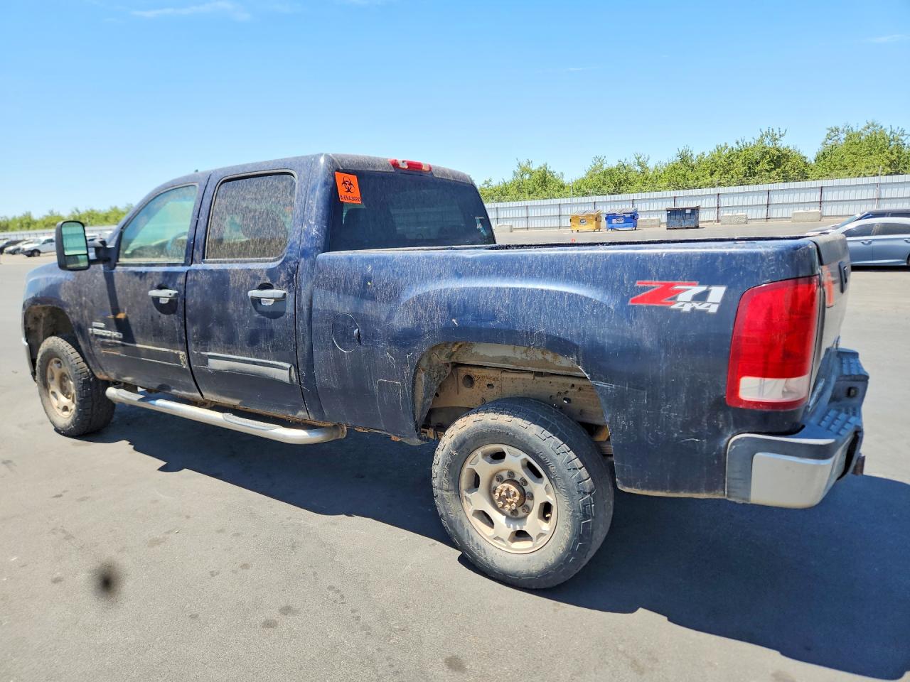 2008 Gmc Sierra K2500 Heavy Duty Blue vin: 1GTHK23678F157672