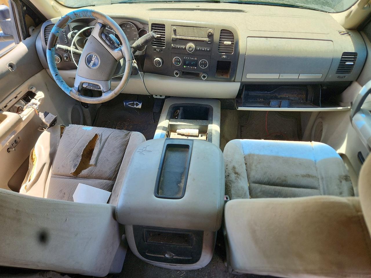 2008 Gmc Sierra K2500 Heavy Duty Blue vin: 1GTHK23678F157672