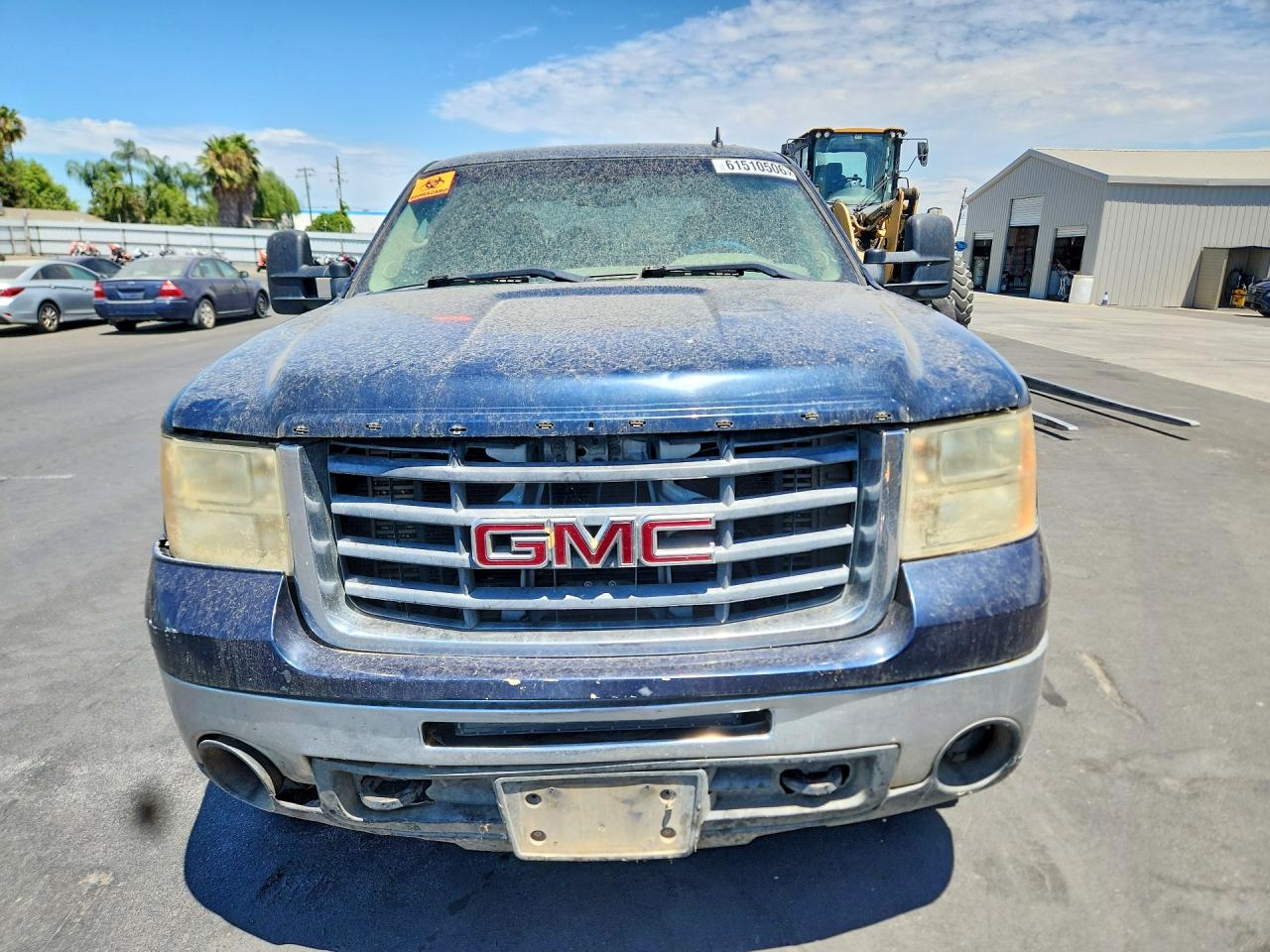 2008 Gmc Sierra K2500 Heavy Duty Blue vin: 1GTHK23678F157672