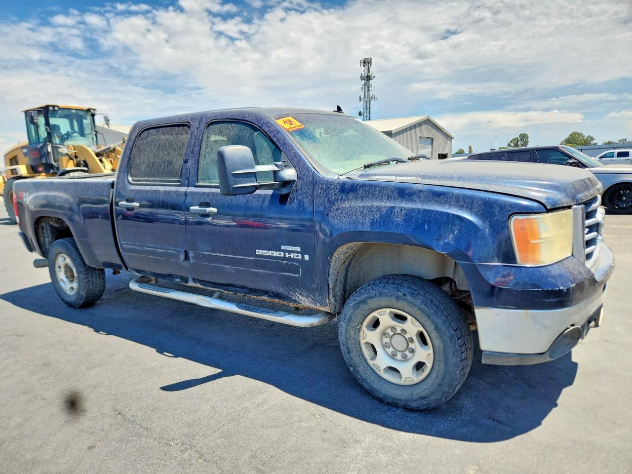 2008 Gmc Sierra K2500 Heavy Duty Blue vin: 1GTHK23678F157672