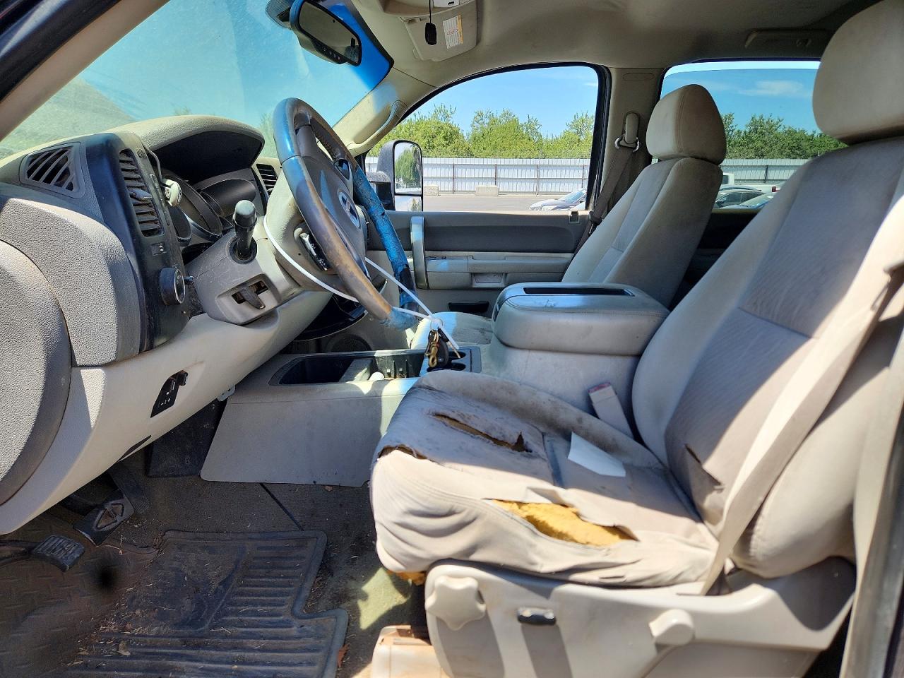 2008 Gmc Sierra K2500 Heavy Duty Blue vin: 1GTHK23678F157672