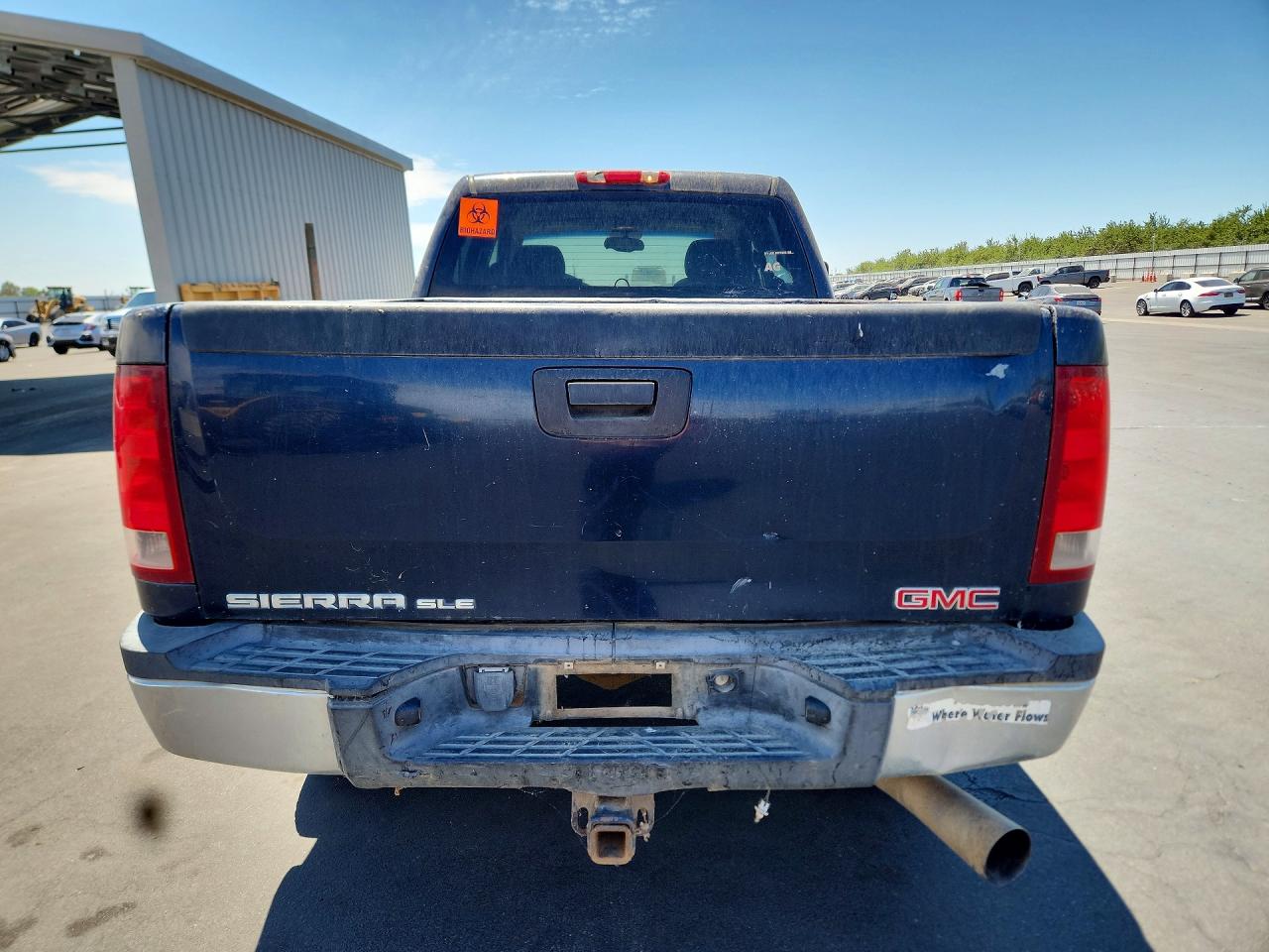 2008 Gmc Sierra K2500 Heavy Duty Blue vin: 1GTHK23678F157672