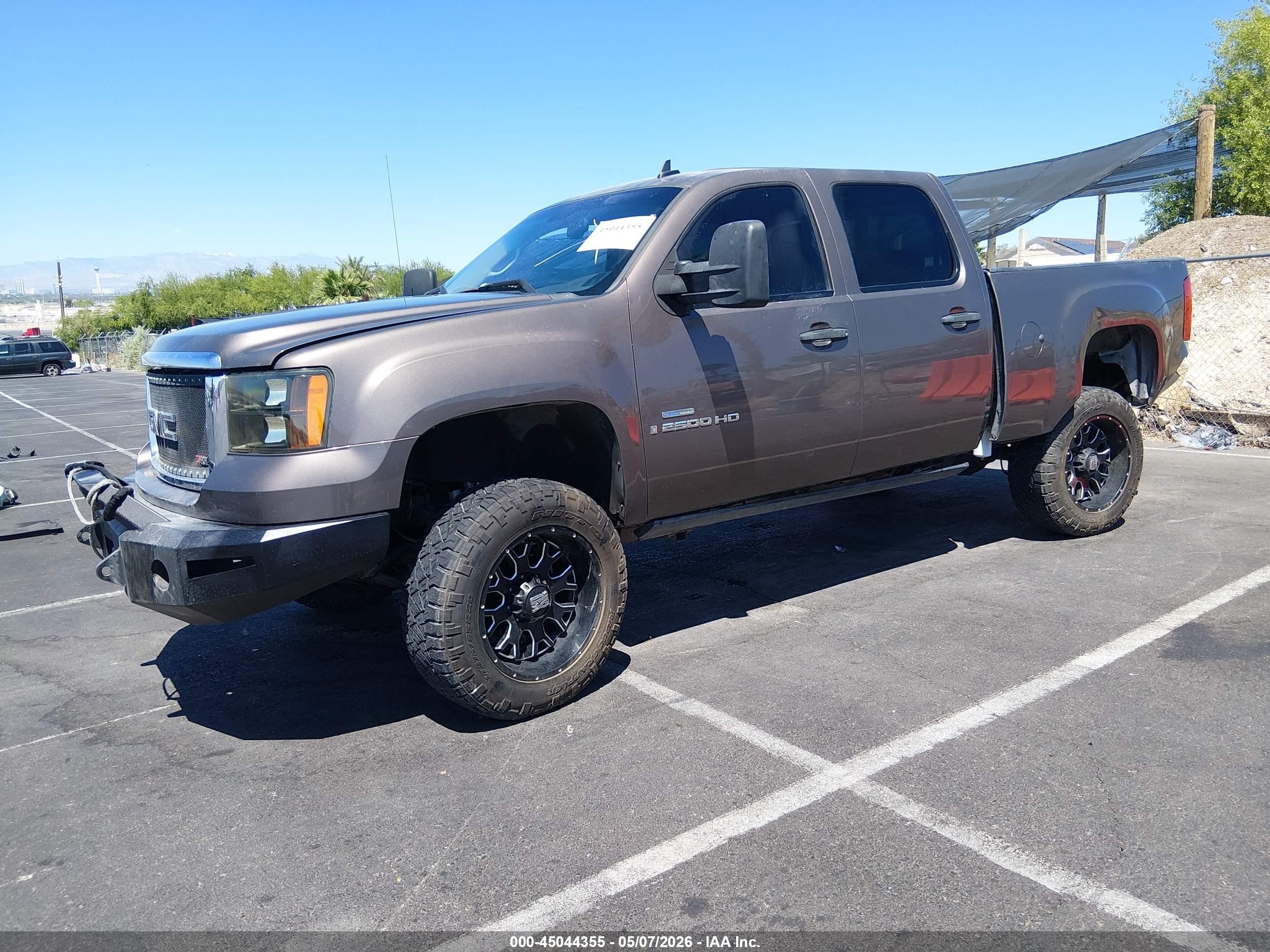 2008 Gmc Sierra 2500hd Sle1 Brown vin: 1GTHK23678F169417