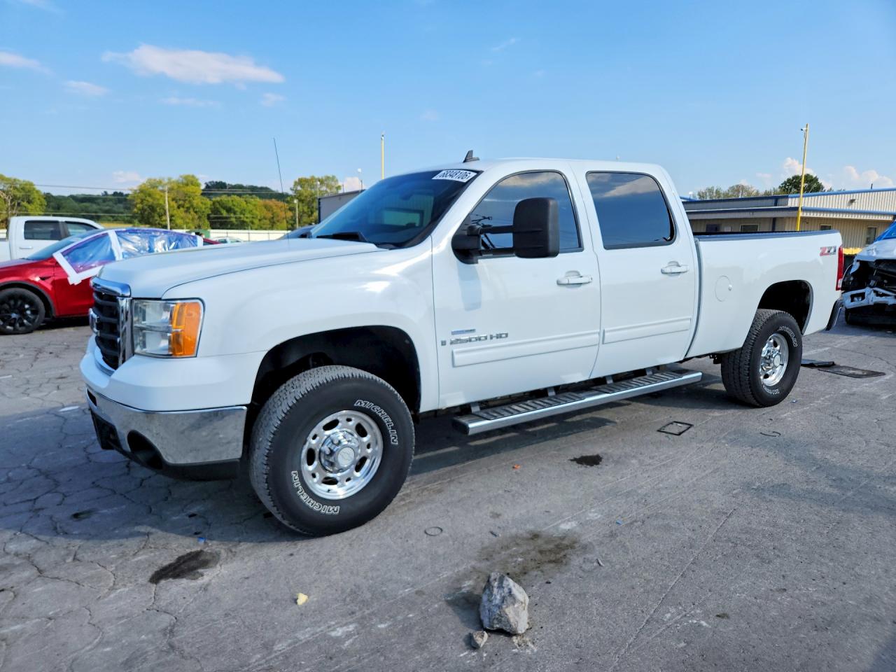 2007 Gmc Sierra K2500 Heavy Duty White vin: 1GTHK23697F516194