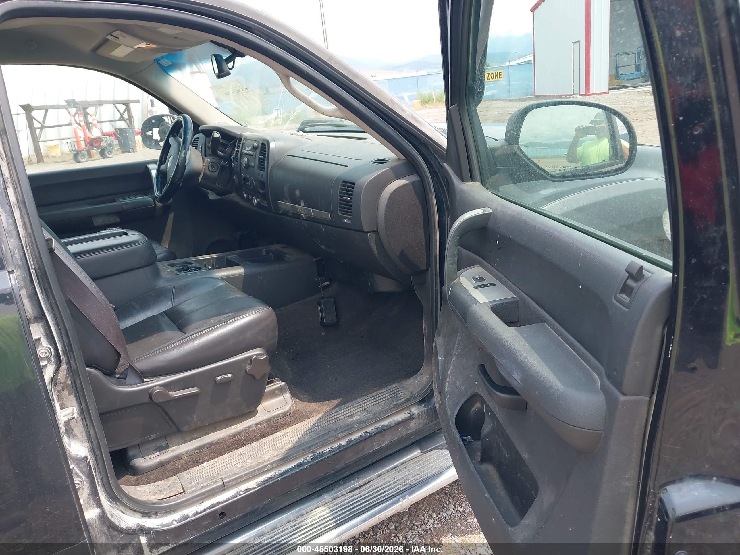 2008 Gmc Sierra 2500hd Sle2 Black vin: 1GTHK23698F107744